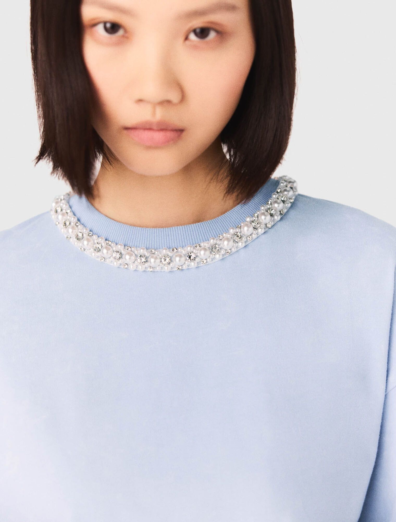 Maje - Áo thun croptop