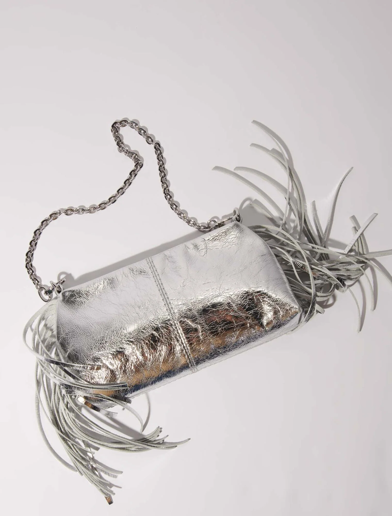 Maje - Ví clutch cầm tay da Miss M