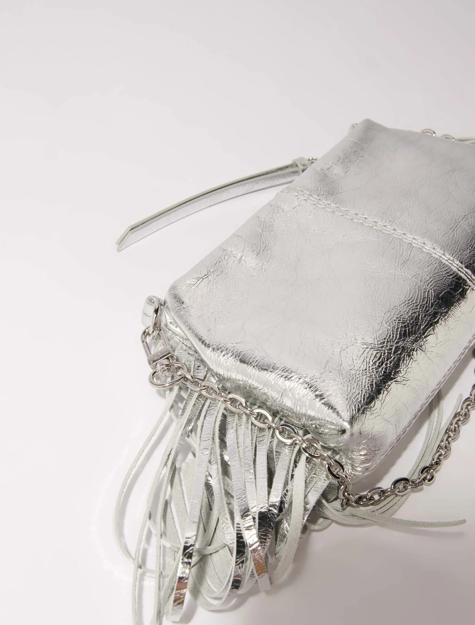 Maje - Ví clutch cầm tay da Miss M