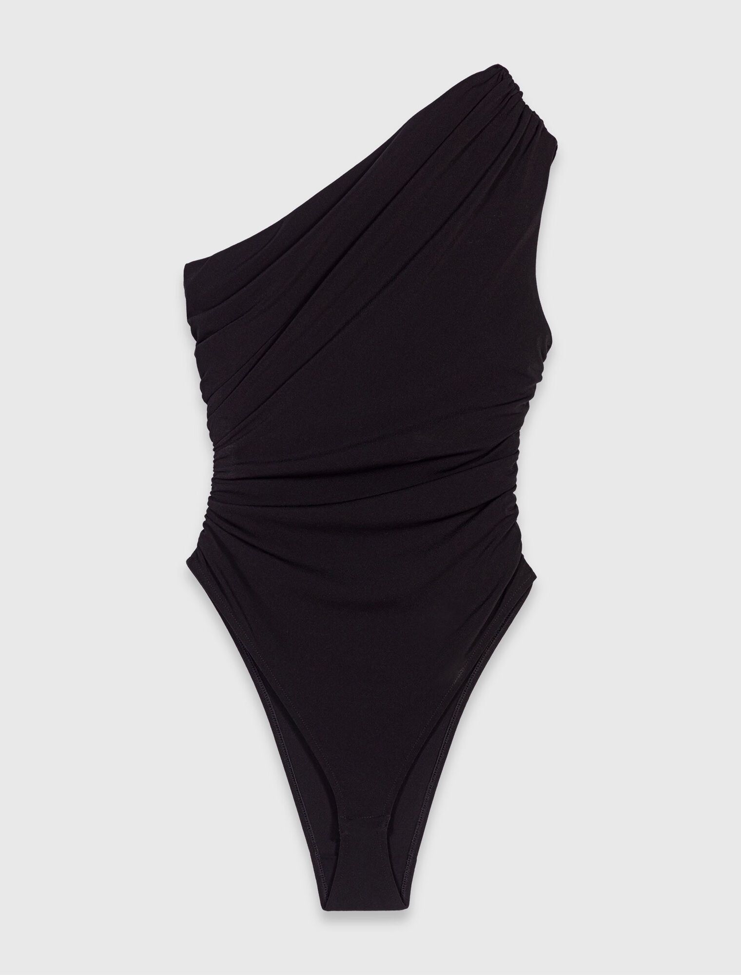 Áo body suit xếp nếp hở vai