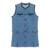 Đầm ngắn denim viền ren