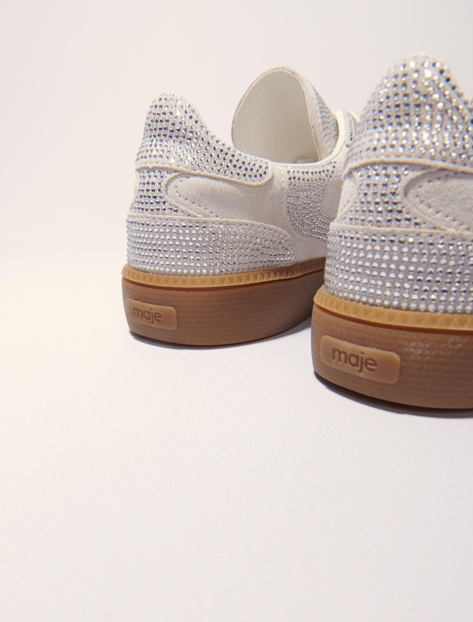 Maje - Giày thể thao đính đá