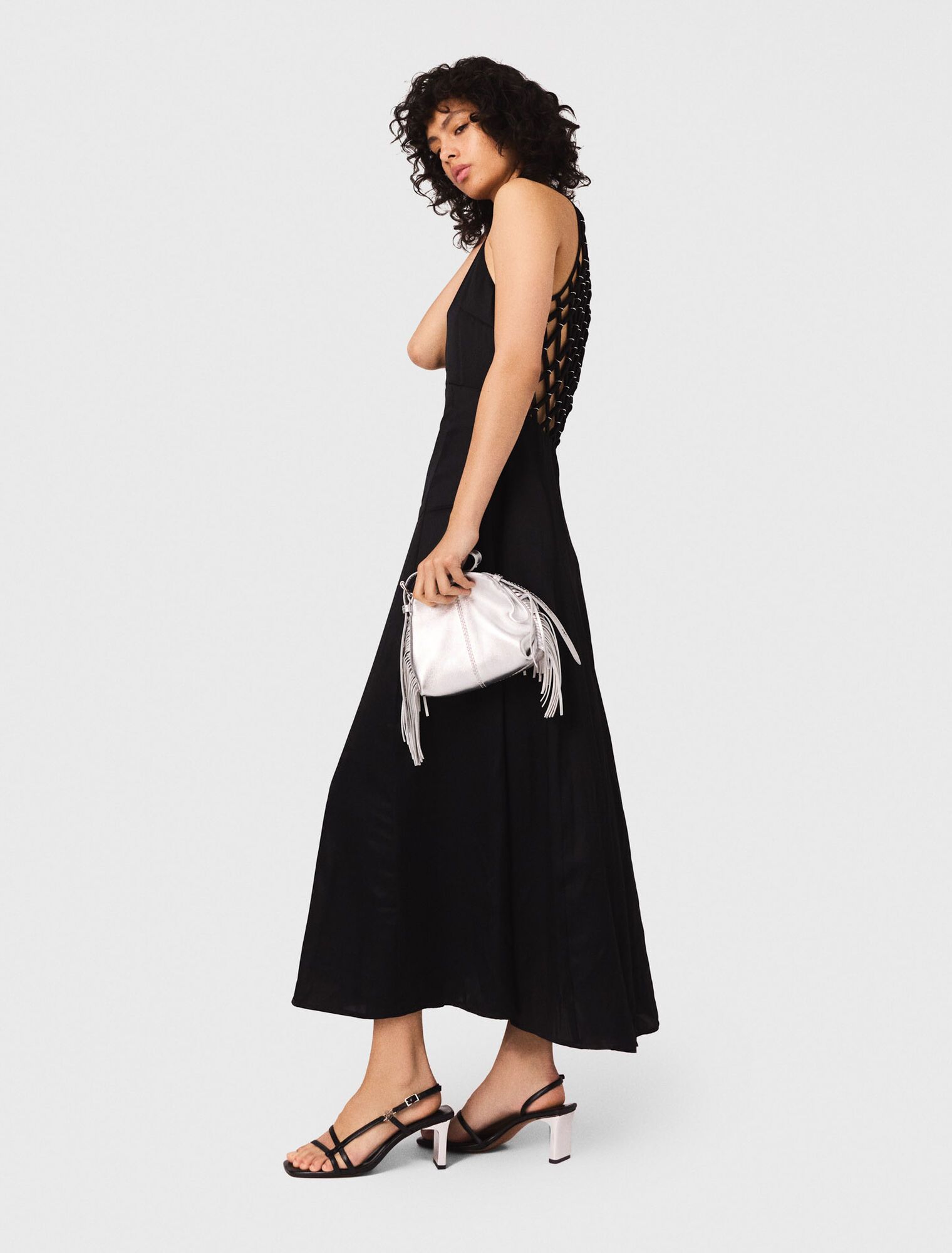 Maje - Sandals cao gót dây mảnh