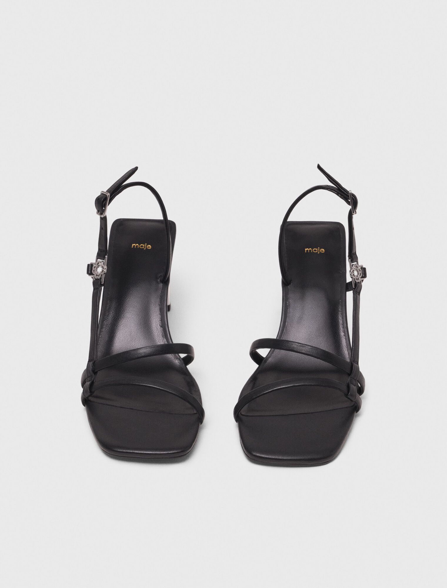 Maje - Sandals cao gót dây mảnh