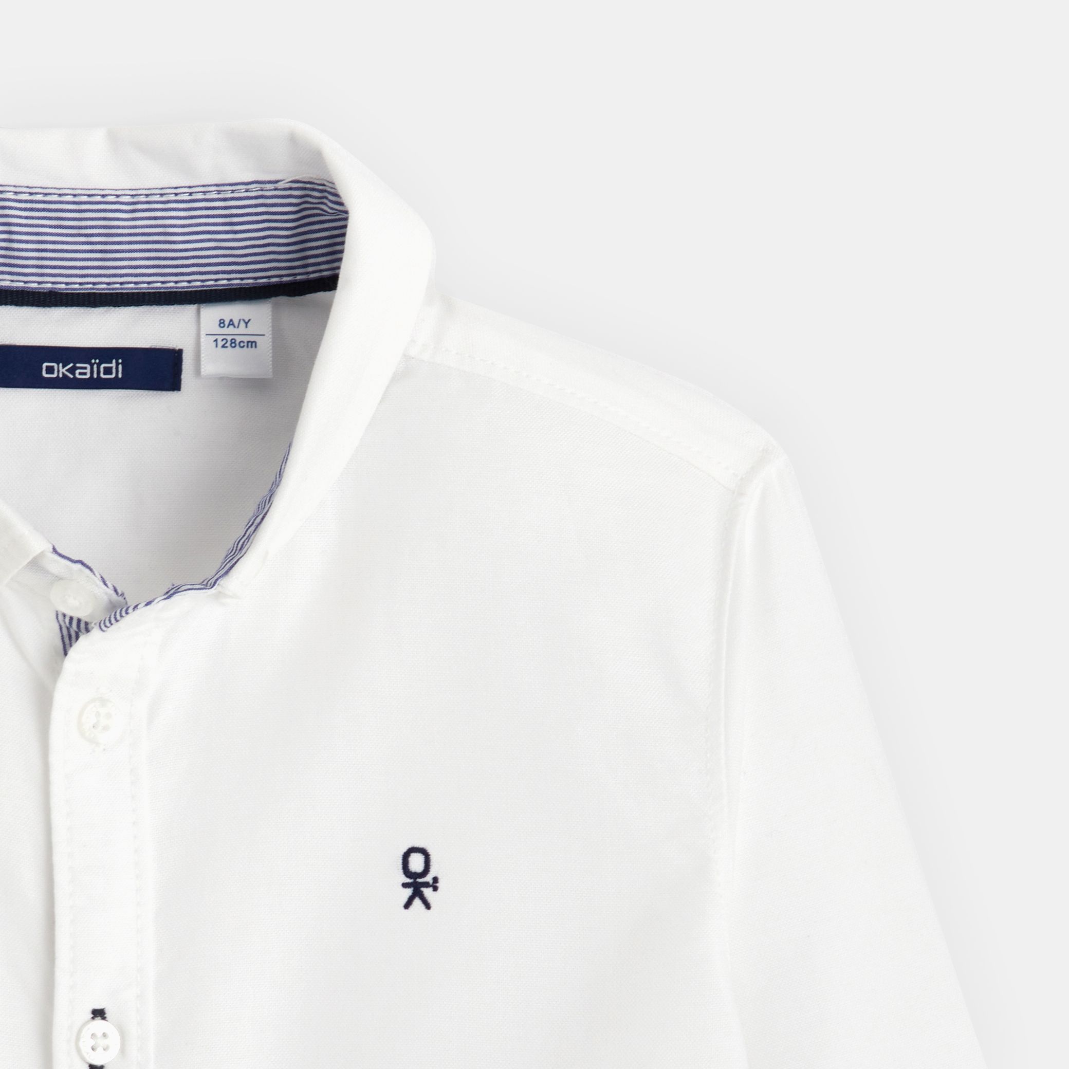 Áo sơ mi Oxford phối cổ Mỹ