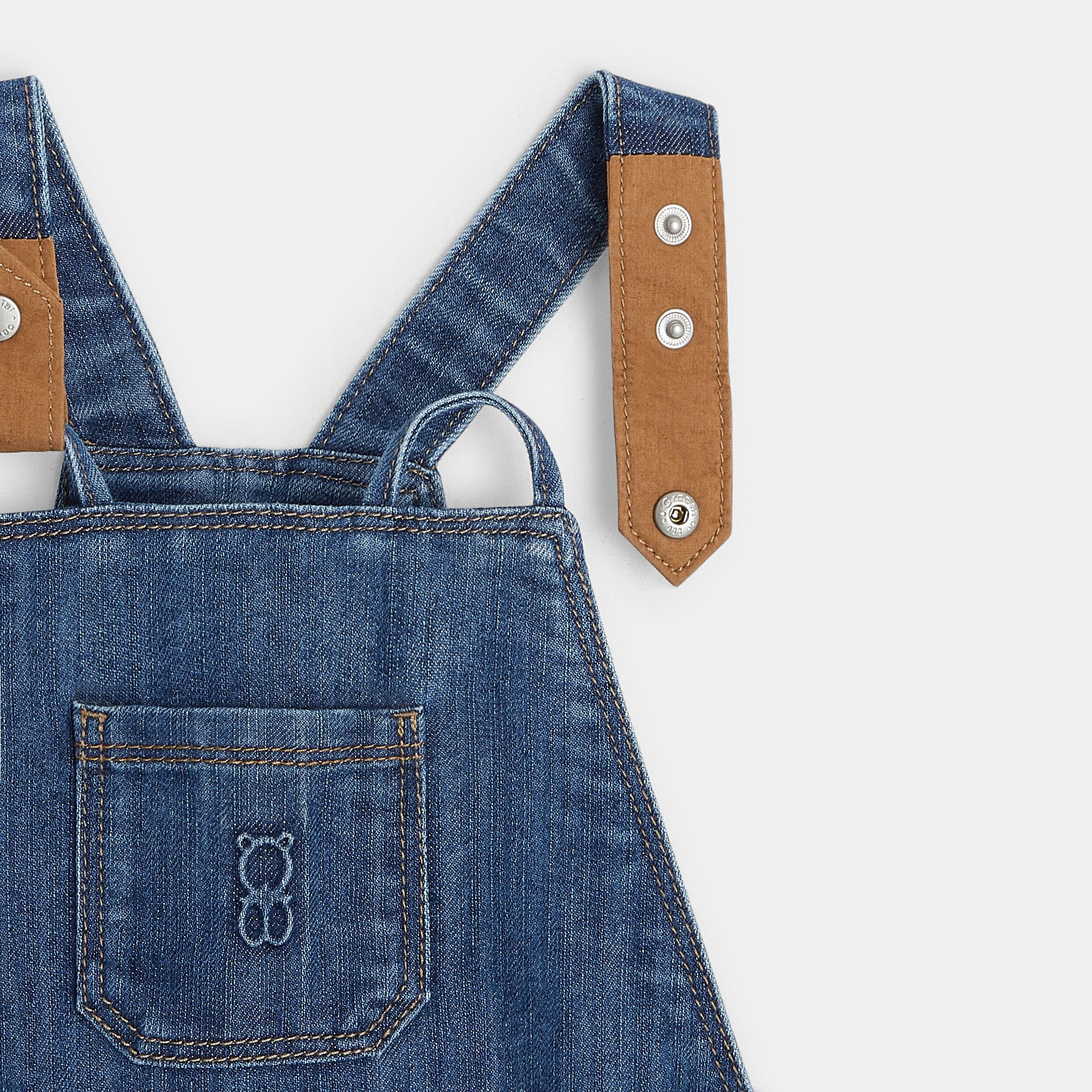 Bộ liền denim