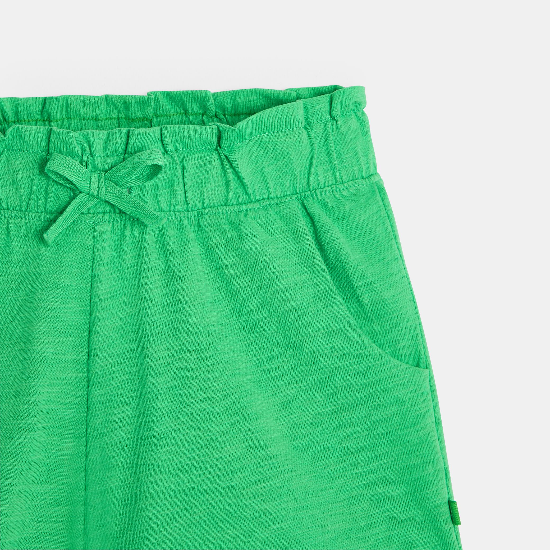 Quần short jersey trơn