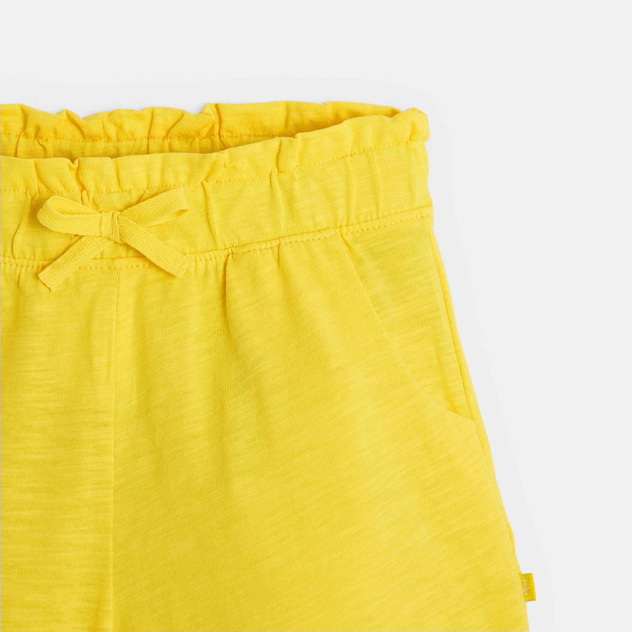 Quần short jersey trơn