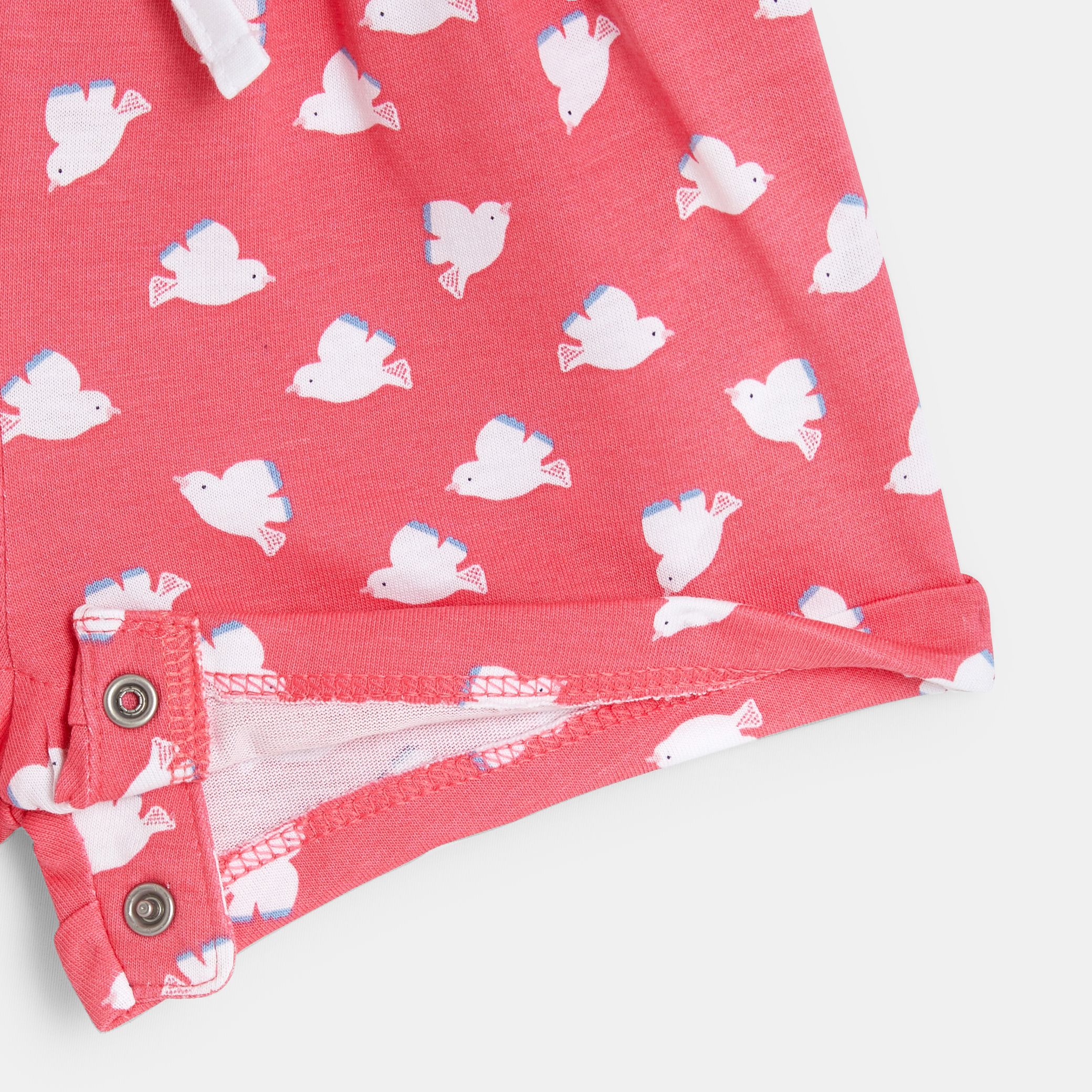 Bộ playsuit ngắn in họa tiết