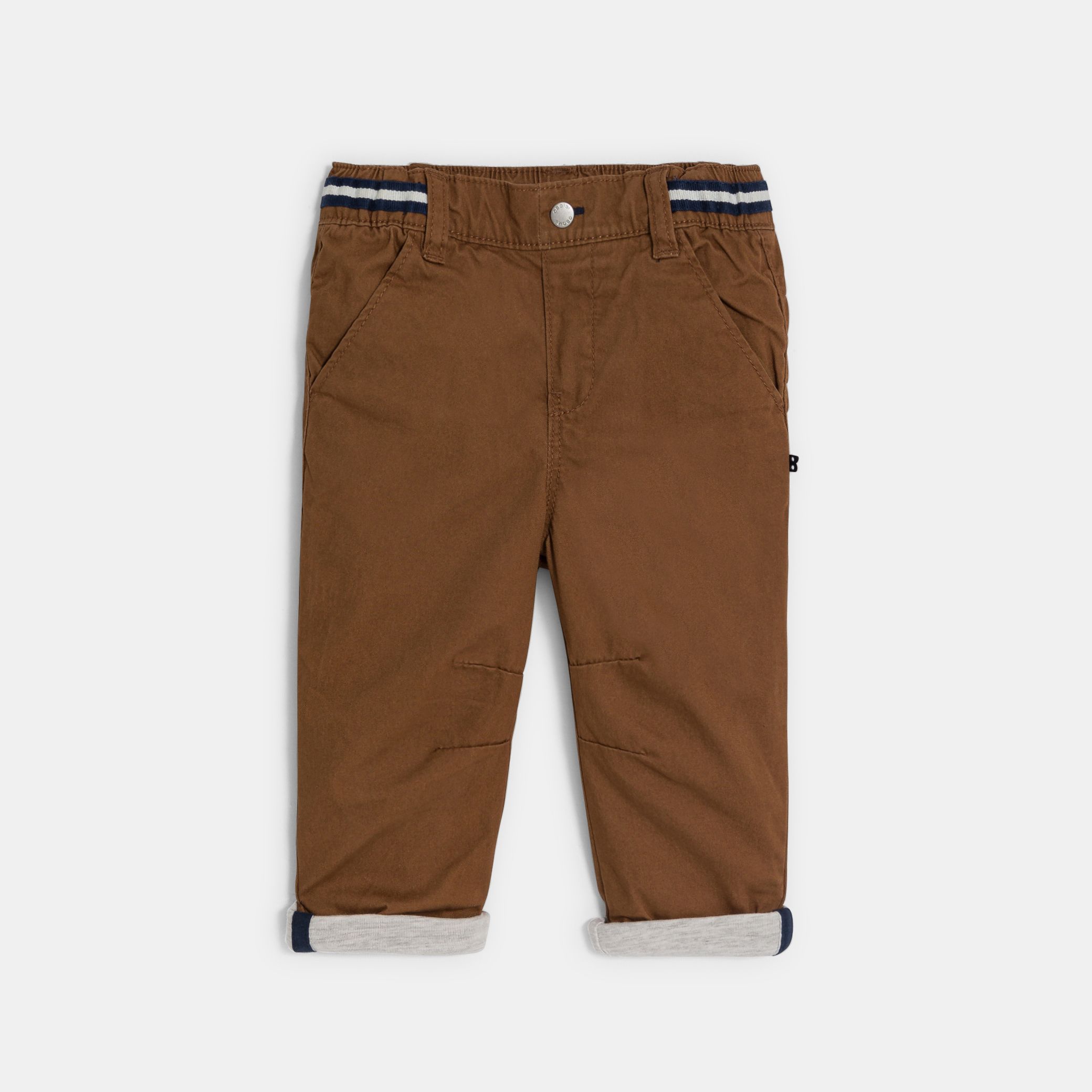Quần cotton lưng thun co giãn