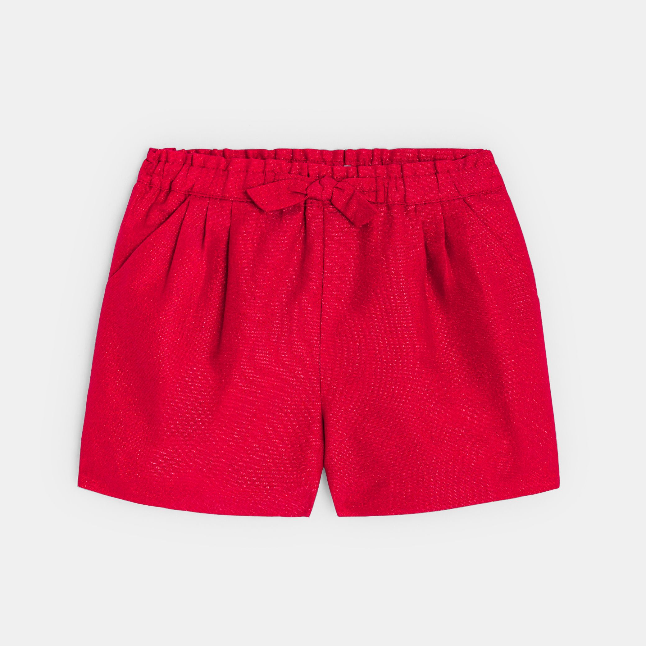 Quần short đính nơ