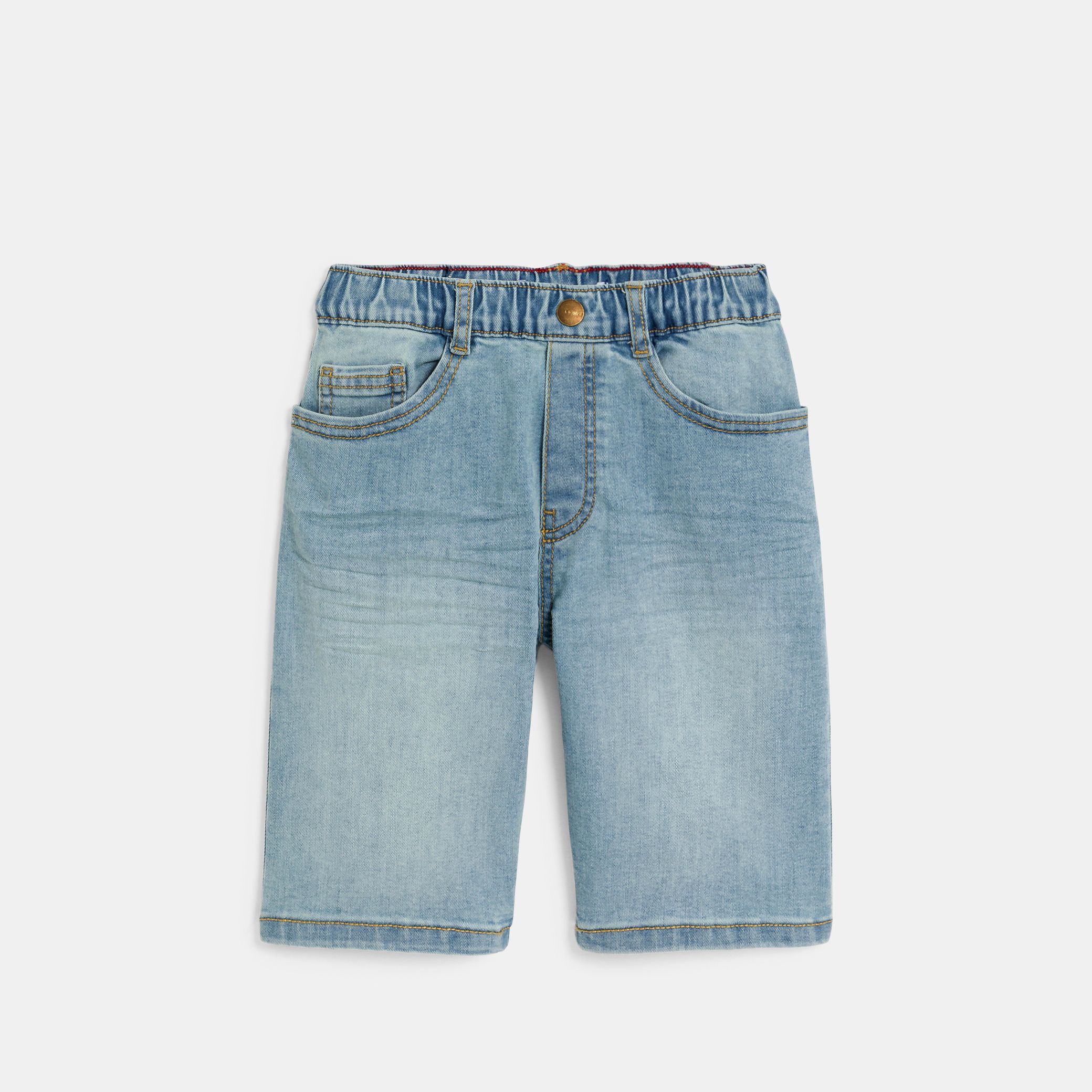 Quần short denim bermuda