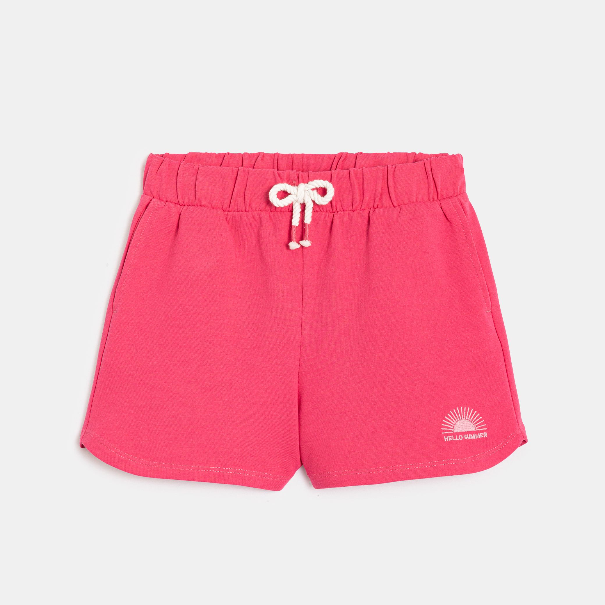 Quần short nỉ trơn
