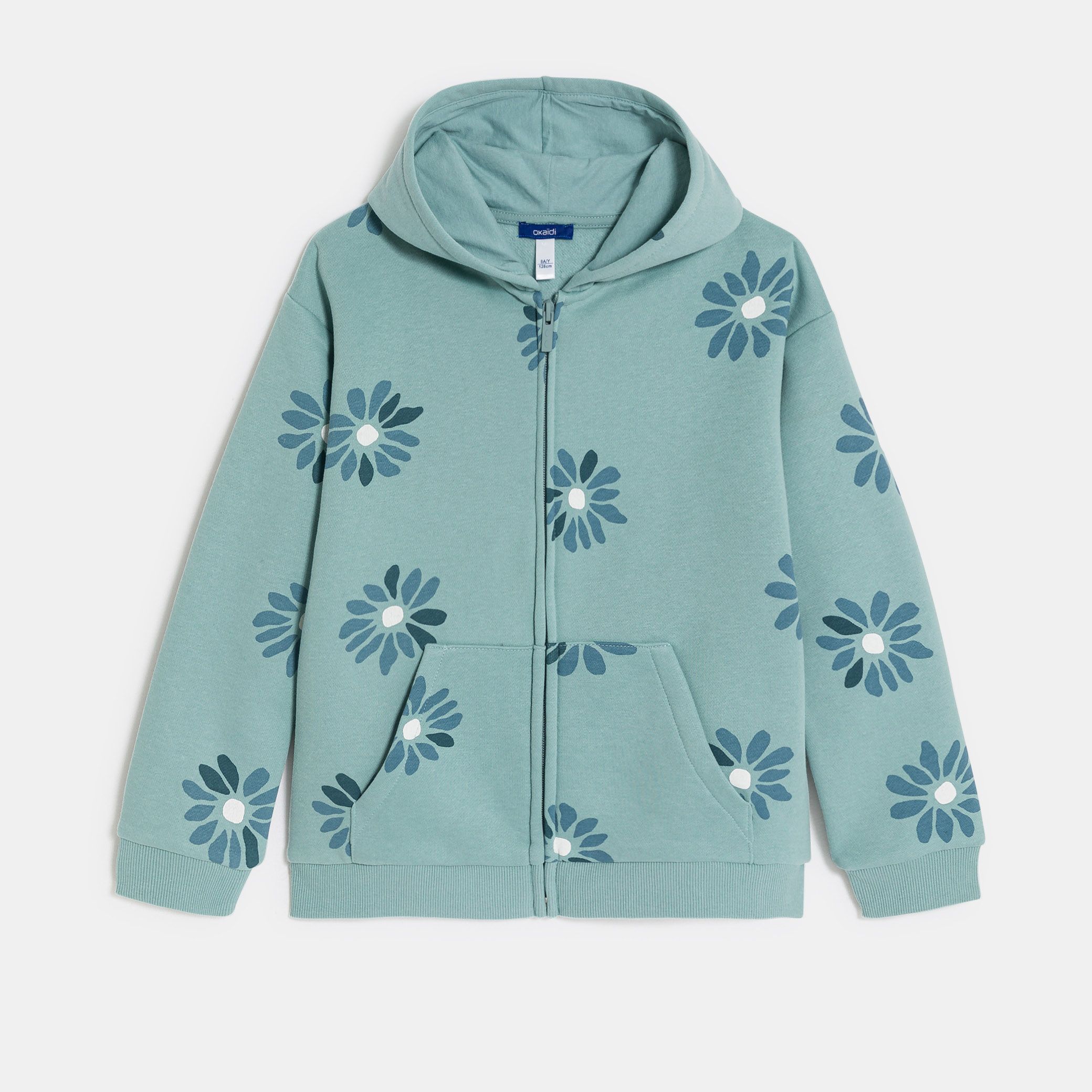 Áo hoodie họa tiết hoa