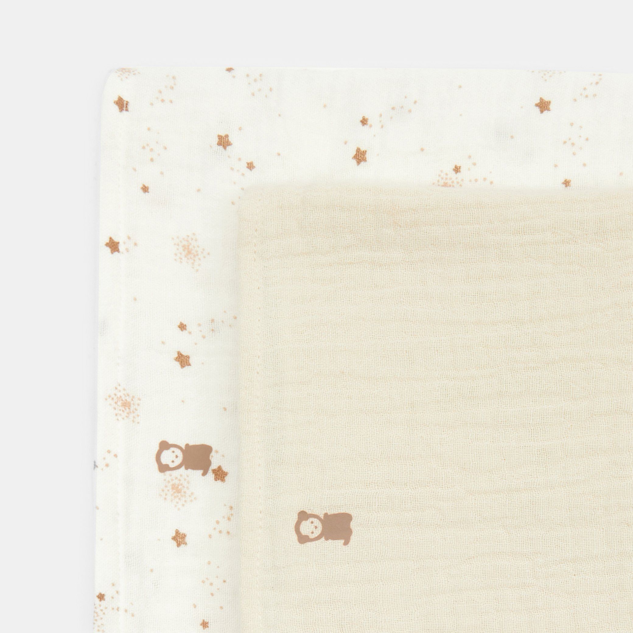Khăn vuông muslin (bộ 2 cái)