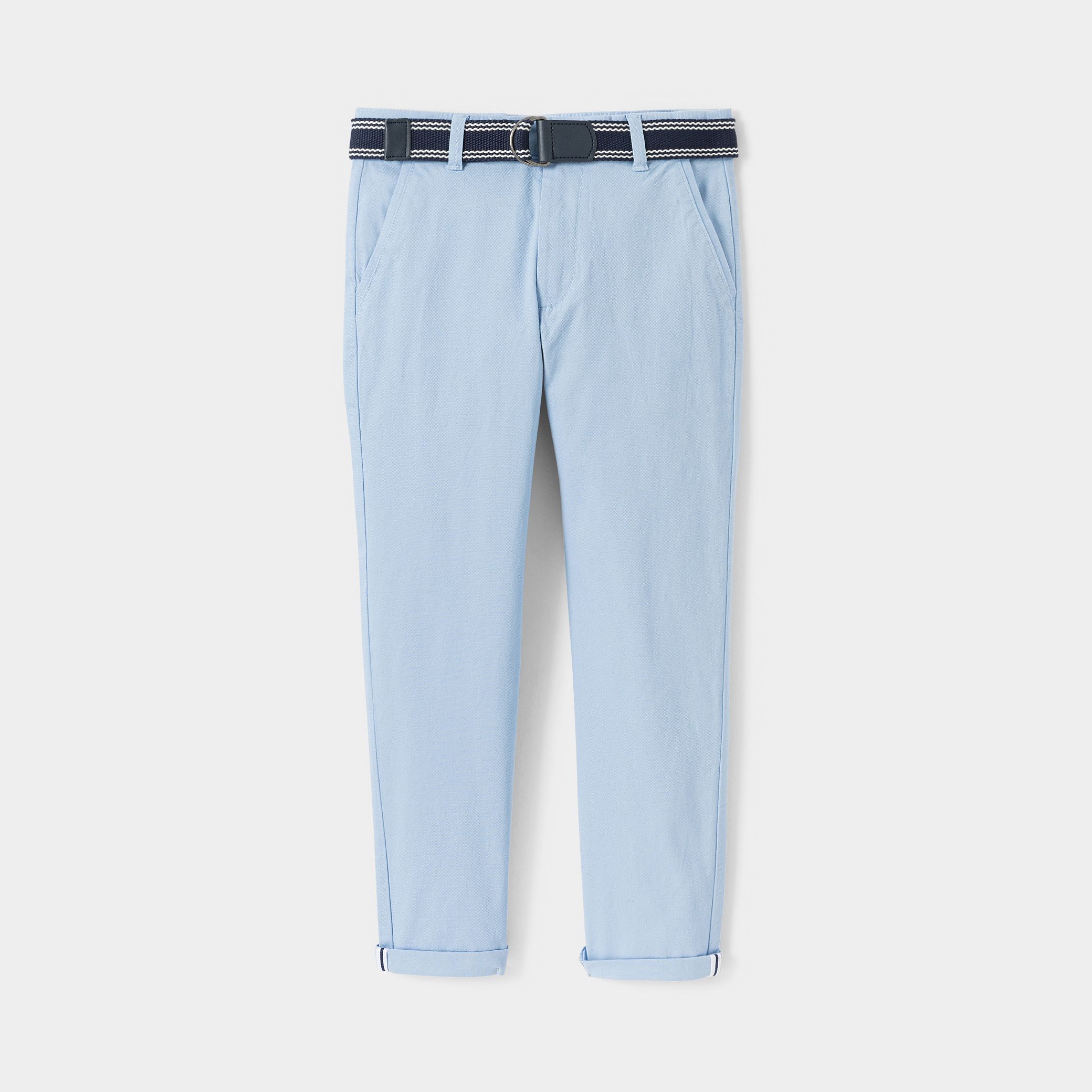 Quần chino slim fit kèm thắt lưng