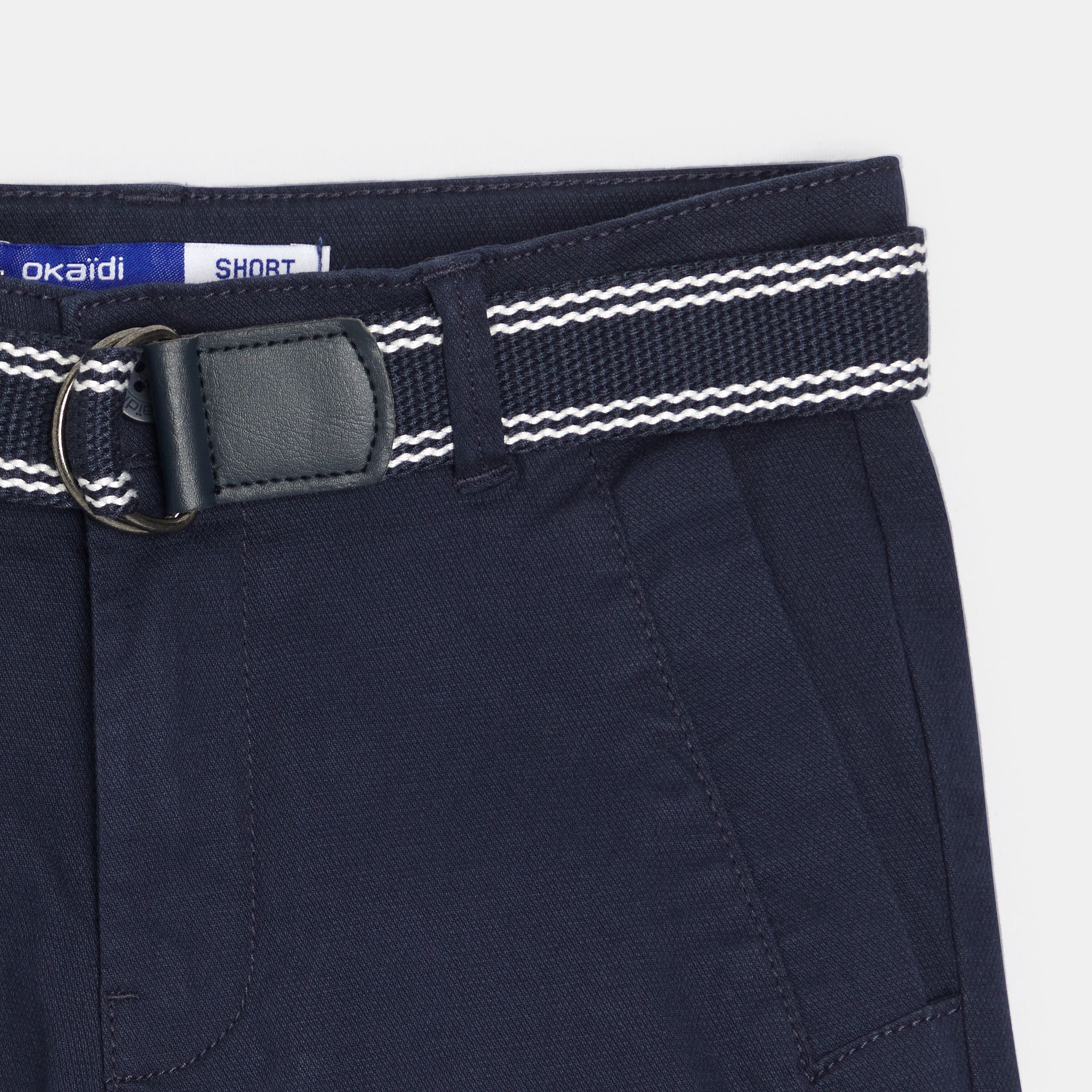 Quần short chino thắt lưng