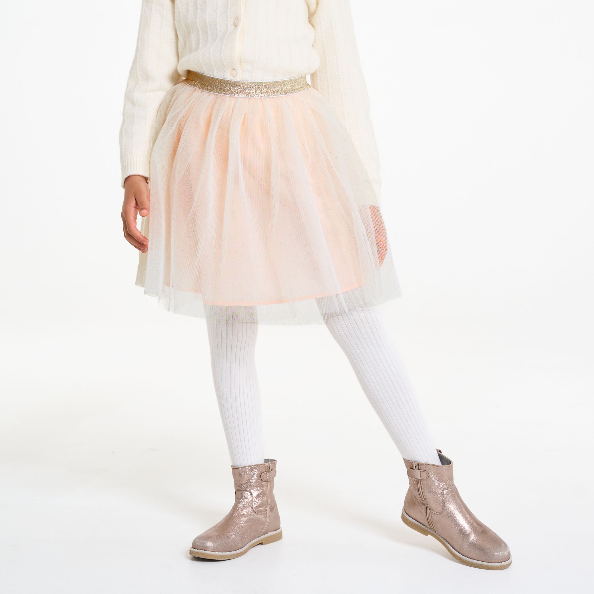 Chân váy ngắn vải tulle