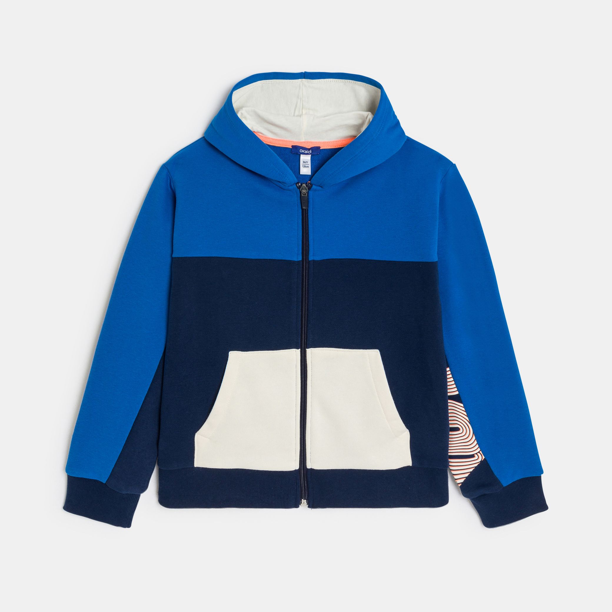 Áo hoodie colorblock
