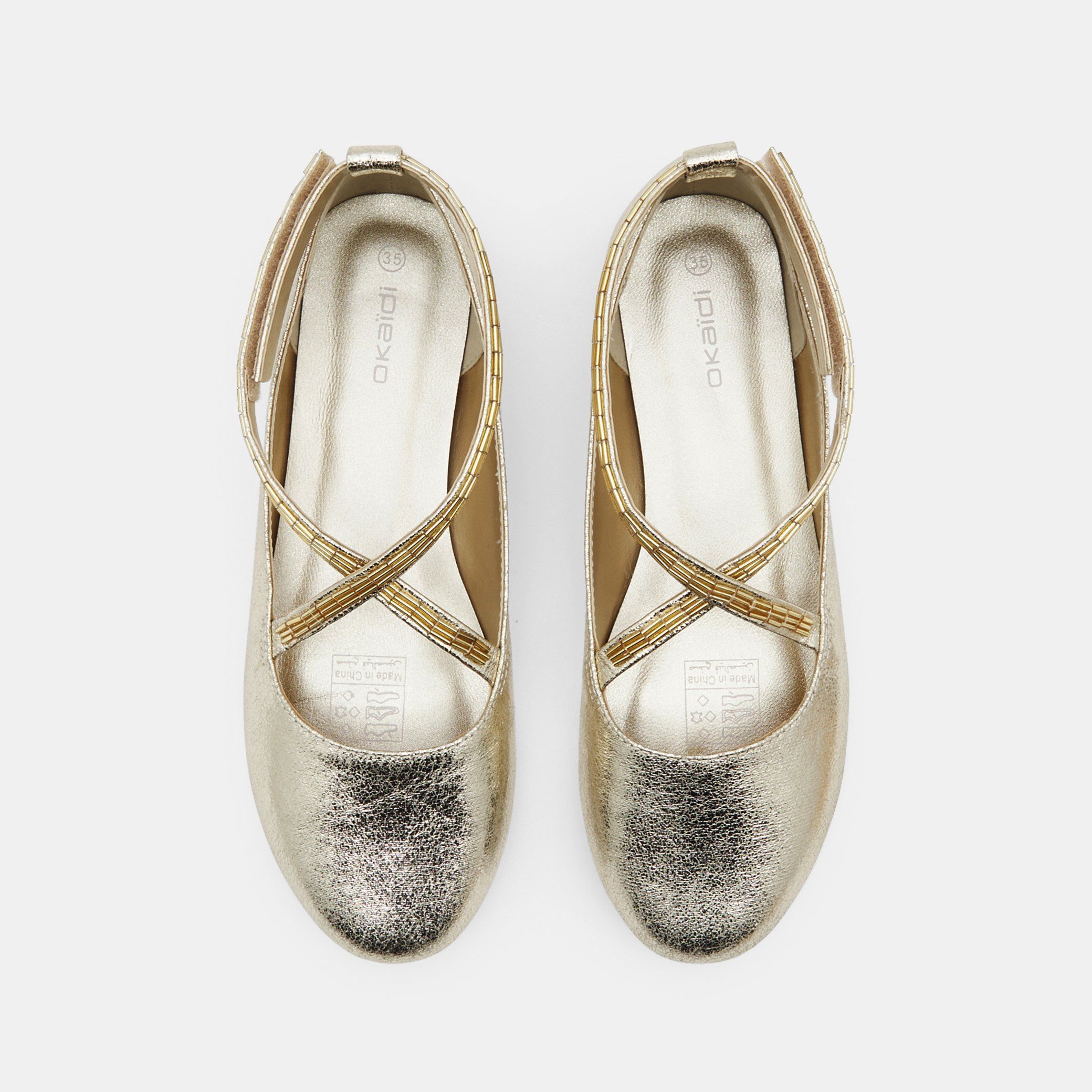 Giày ballet lấp lánh