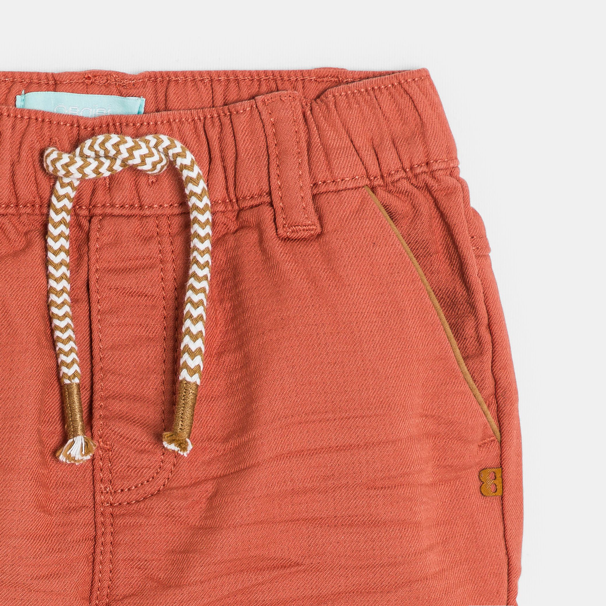 Quần short cotton có eo co giãn