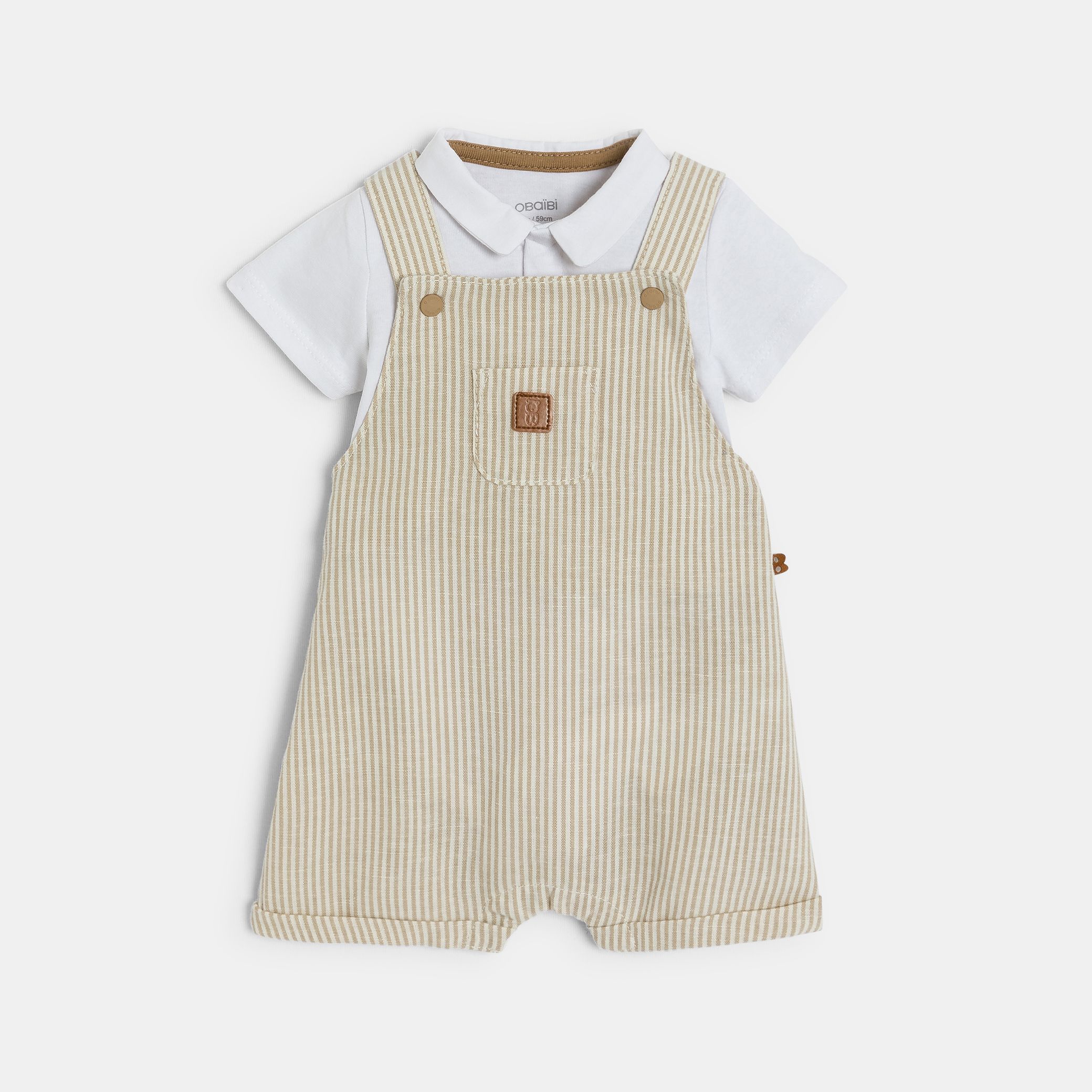 Quần yếm ngắn và bodysuit