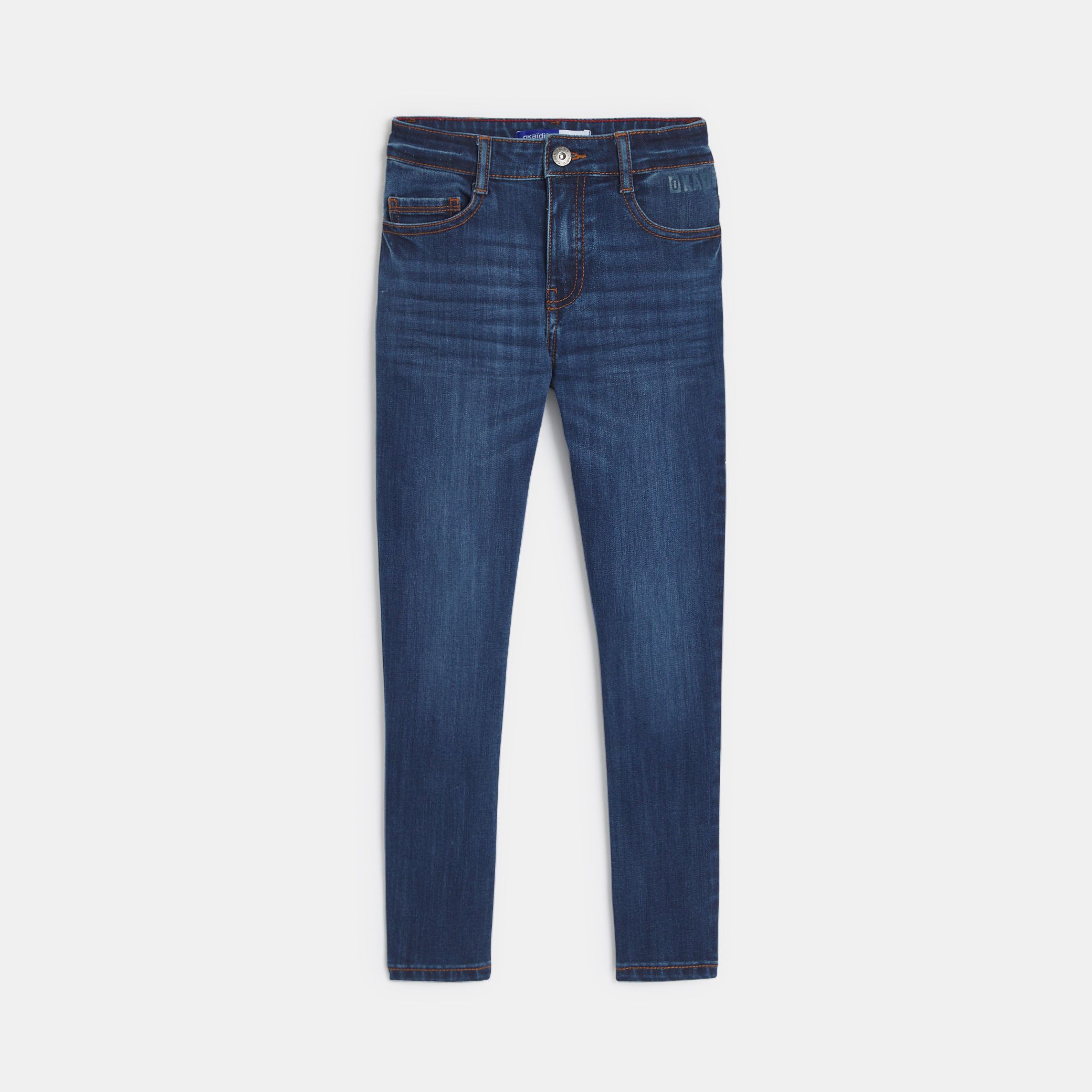 Quần skinny jeans xanh