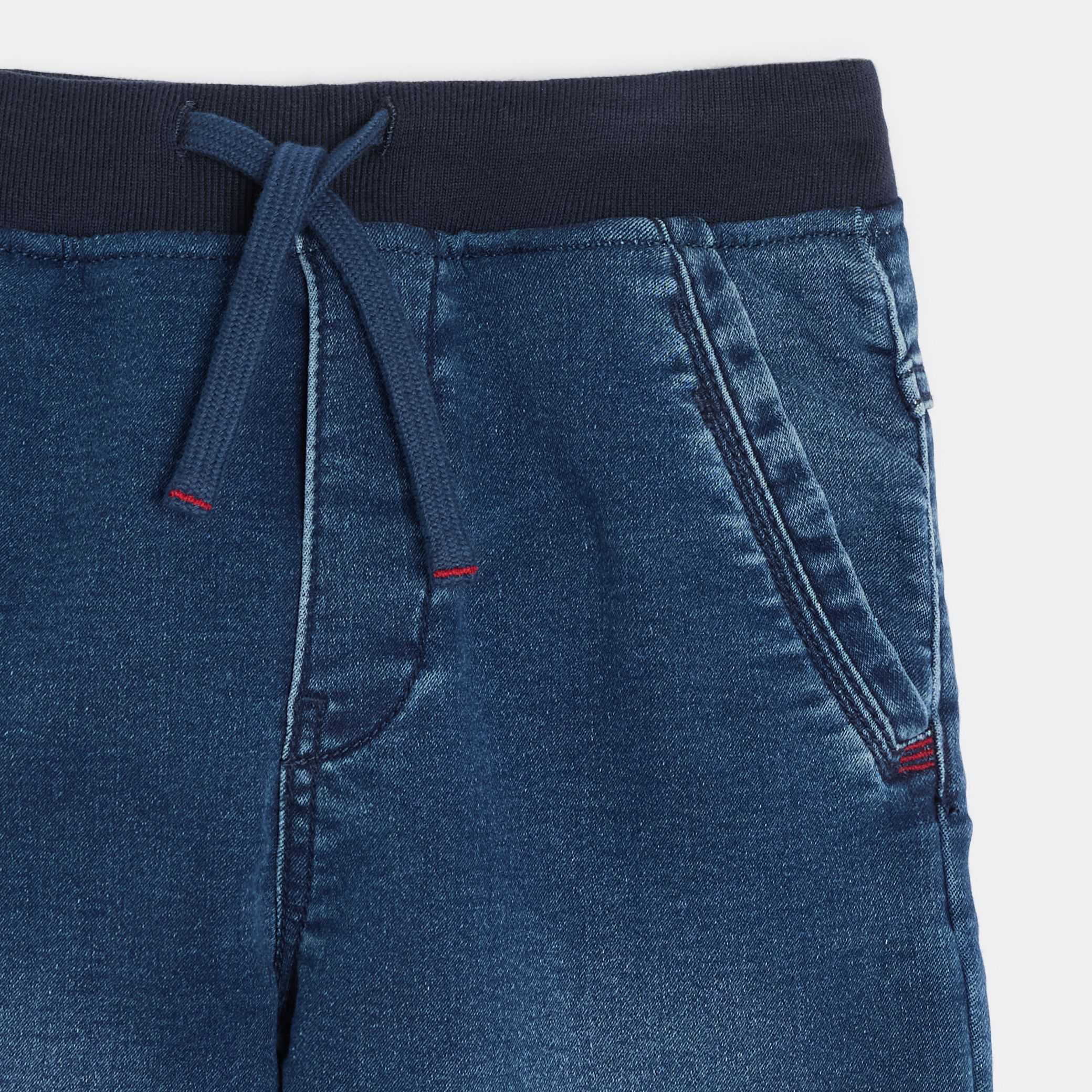 Quần jogger jeans denim phai màu