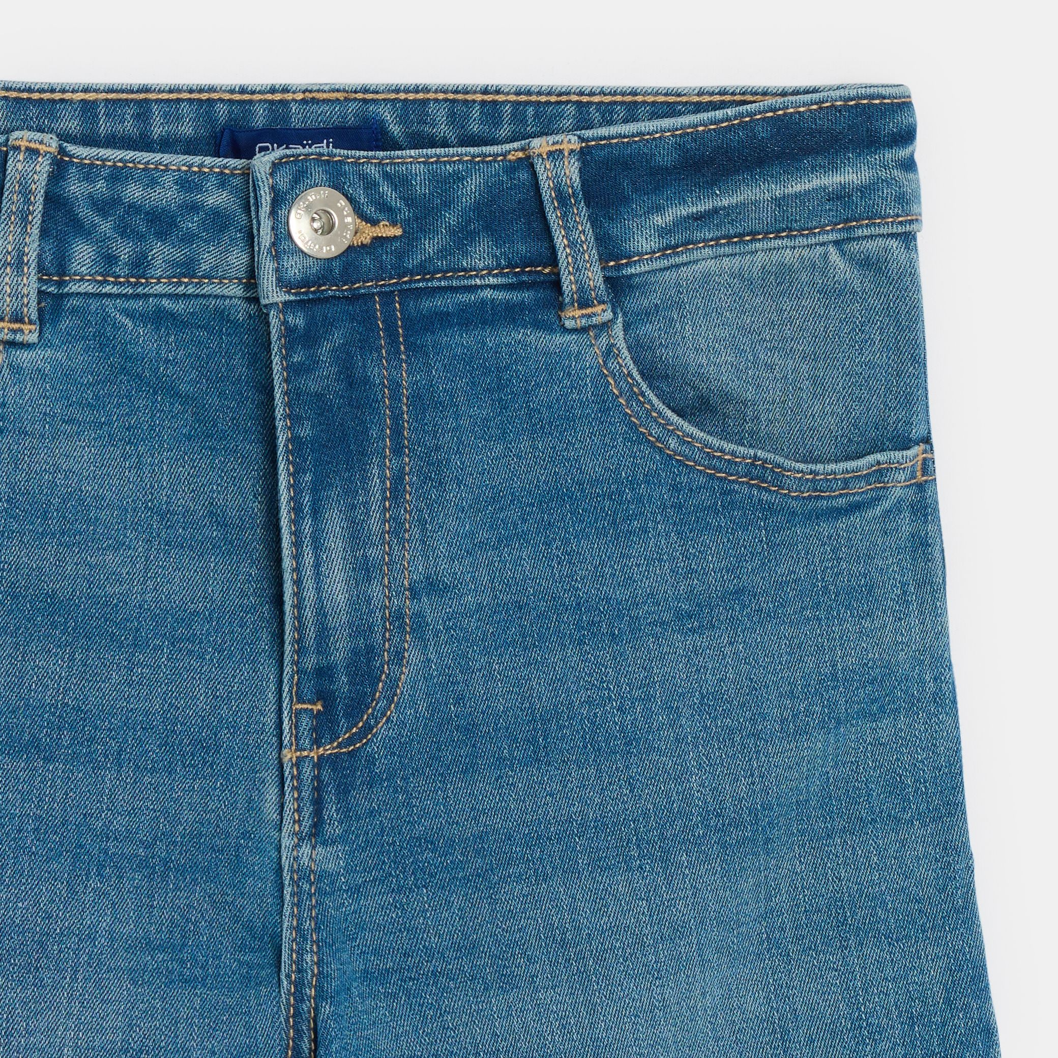 Quần jeans ống rộng cho bé gái