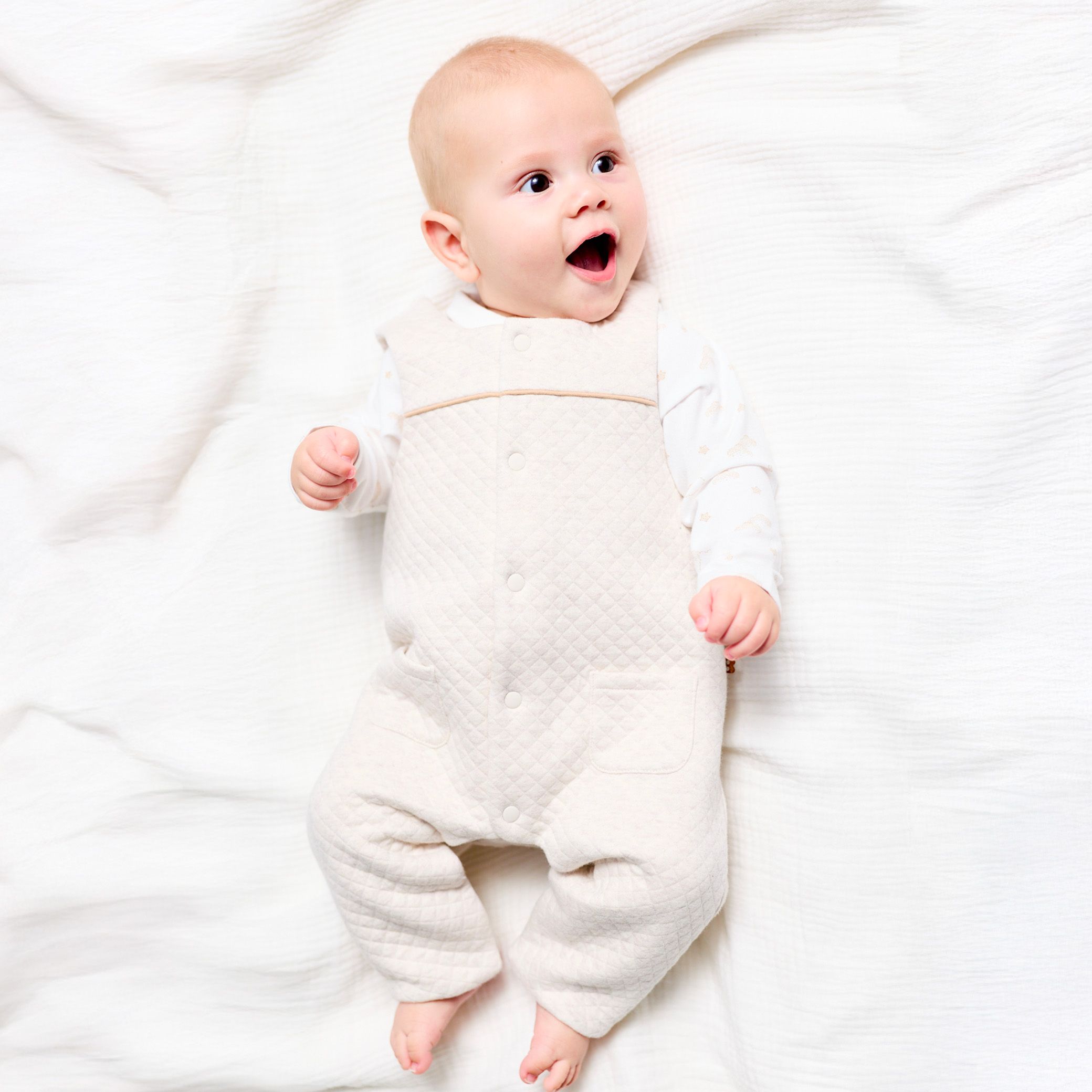 Bộ yếm kèm body cho bé trai