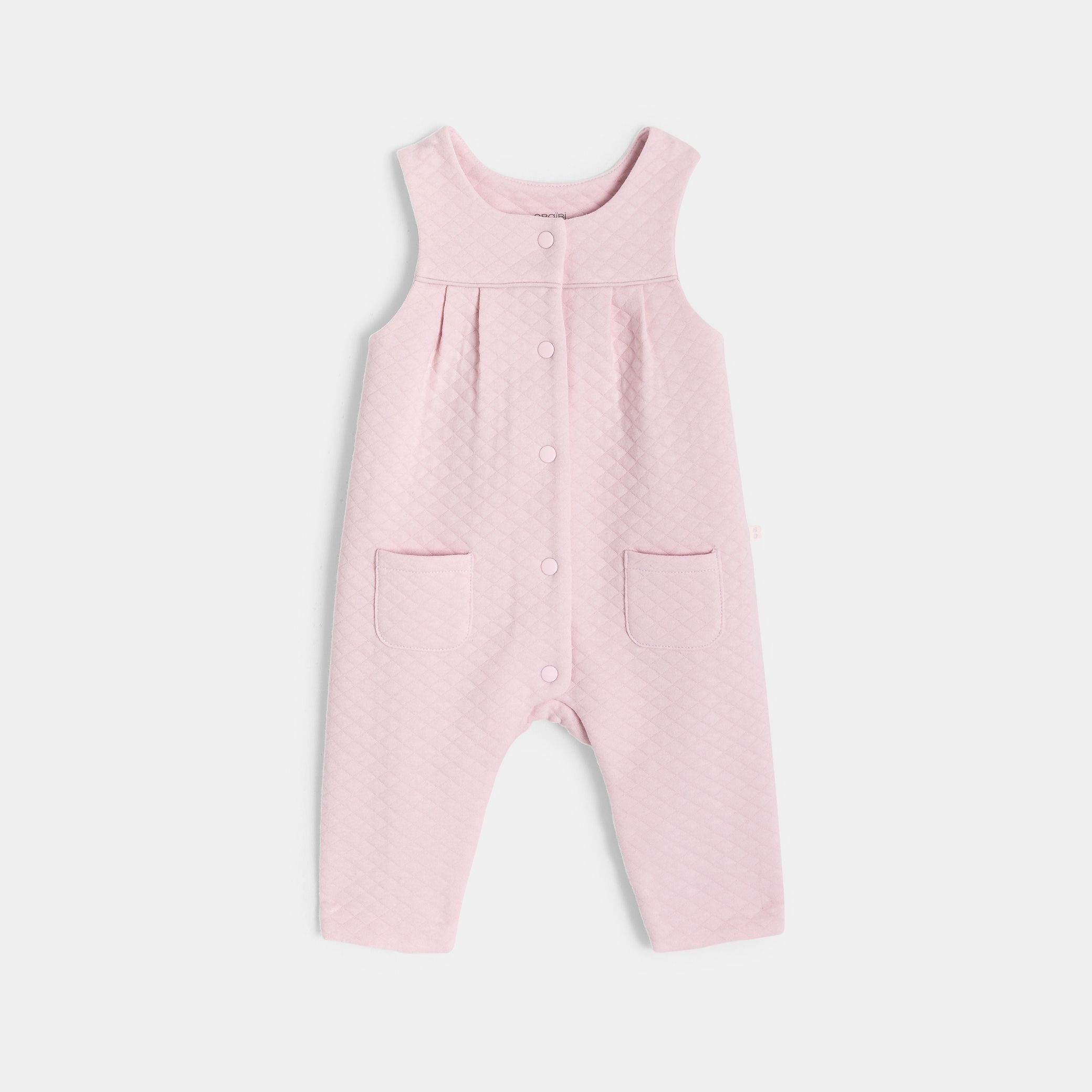 Bộ yếm kèm body in họa tiết cho bé gái