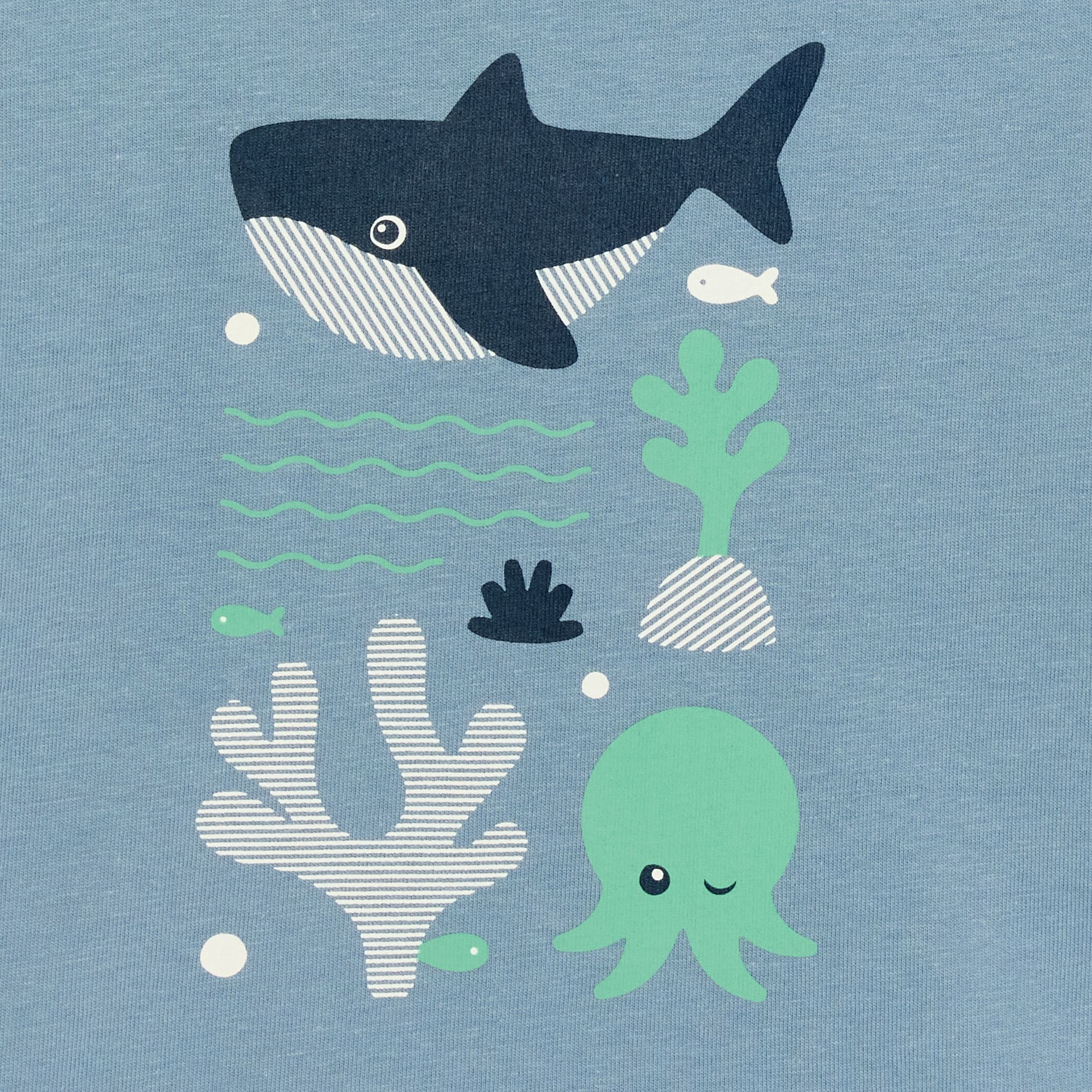 Áo thun phong cách thủy thủ cho bé trai