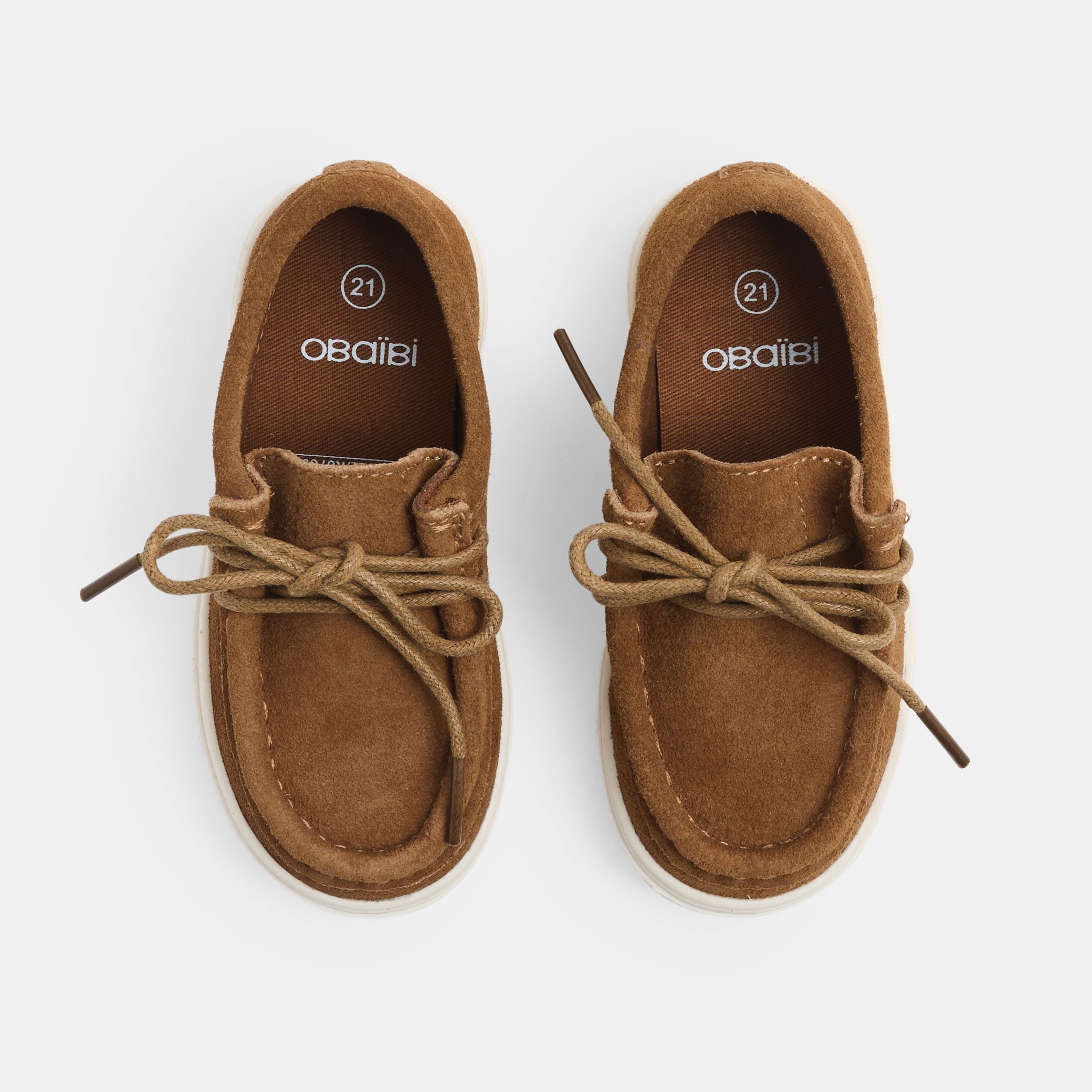 Giày moccasin cho bé trai