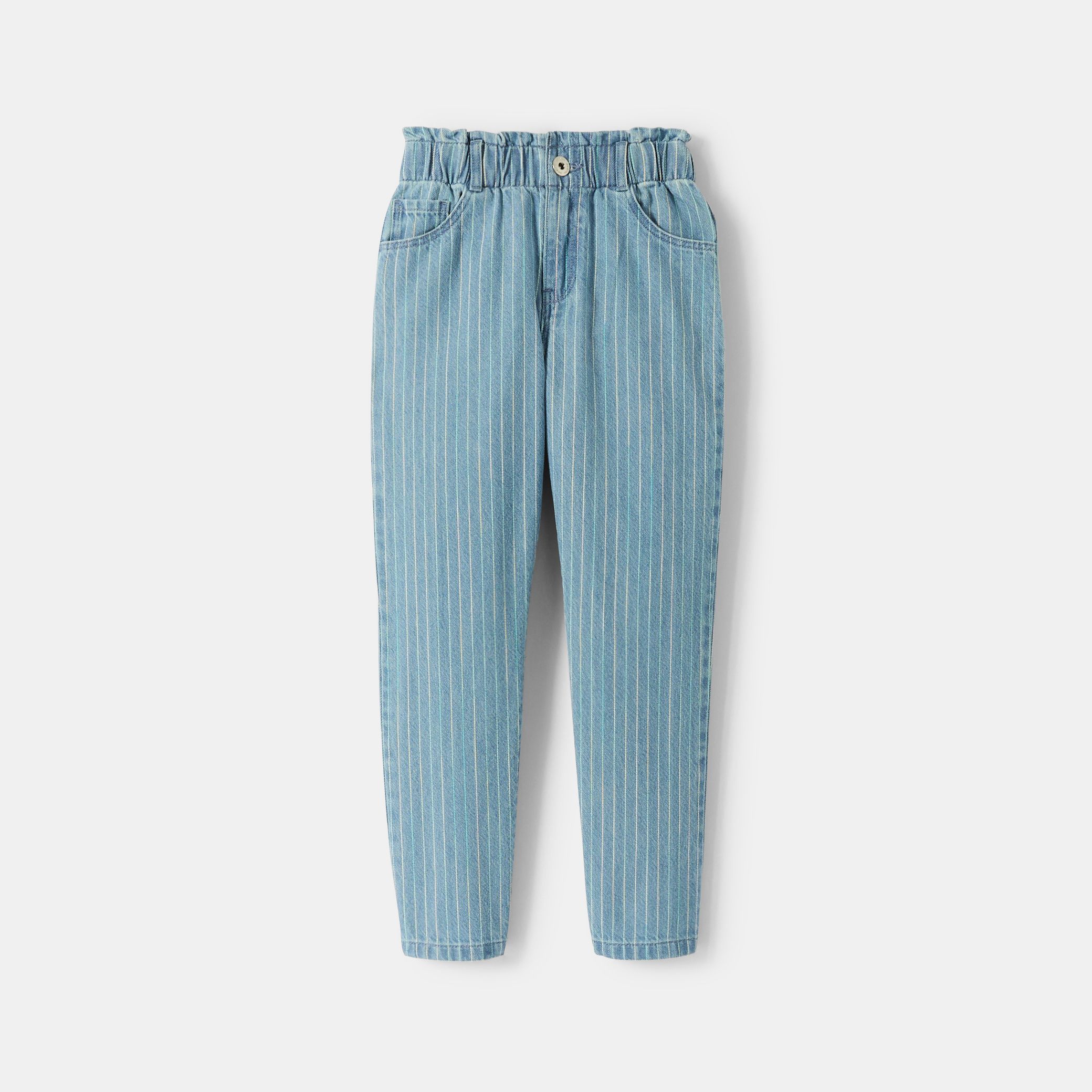 Quần denim sọc dành cho bé gái