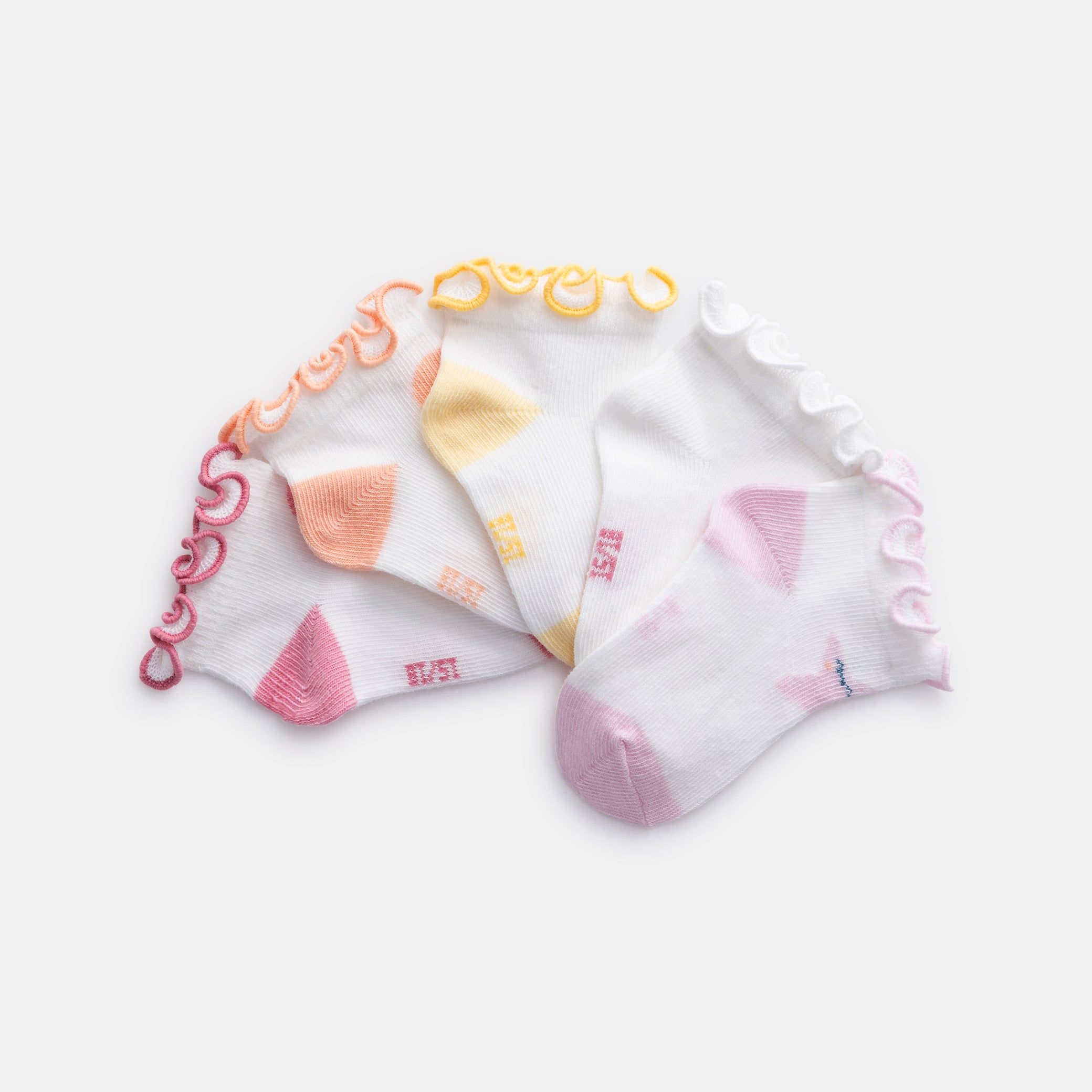 Bộ tất nhiều màu sắc cho bé gái