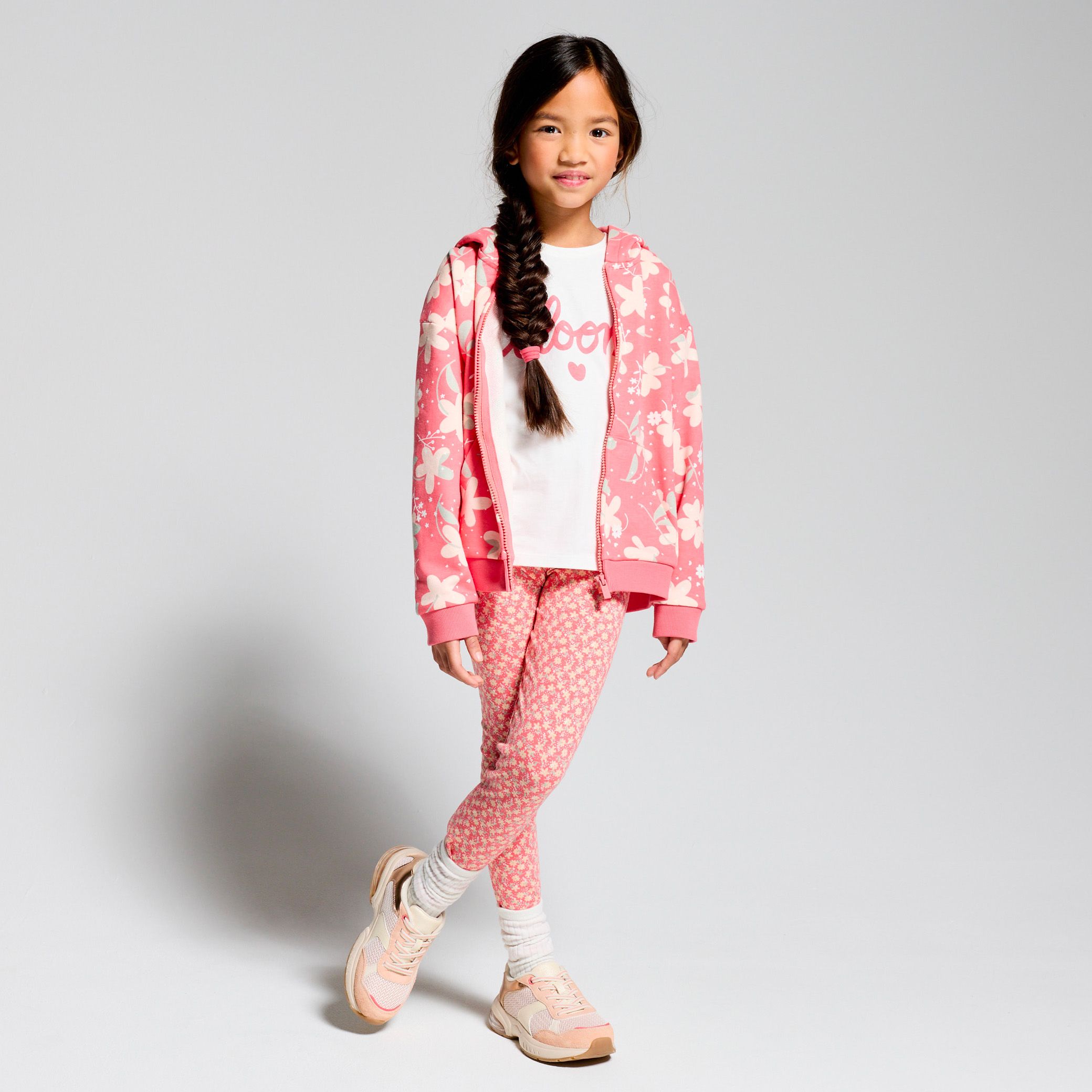 Quần leggings họa tiết hoa
