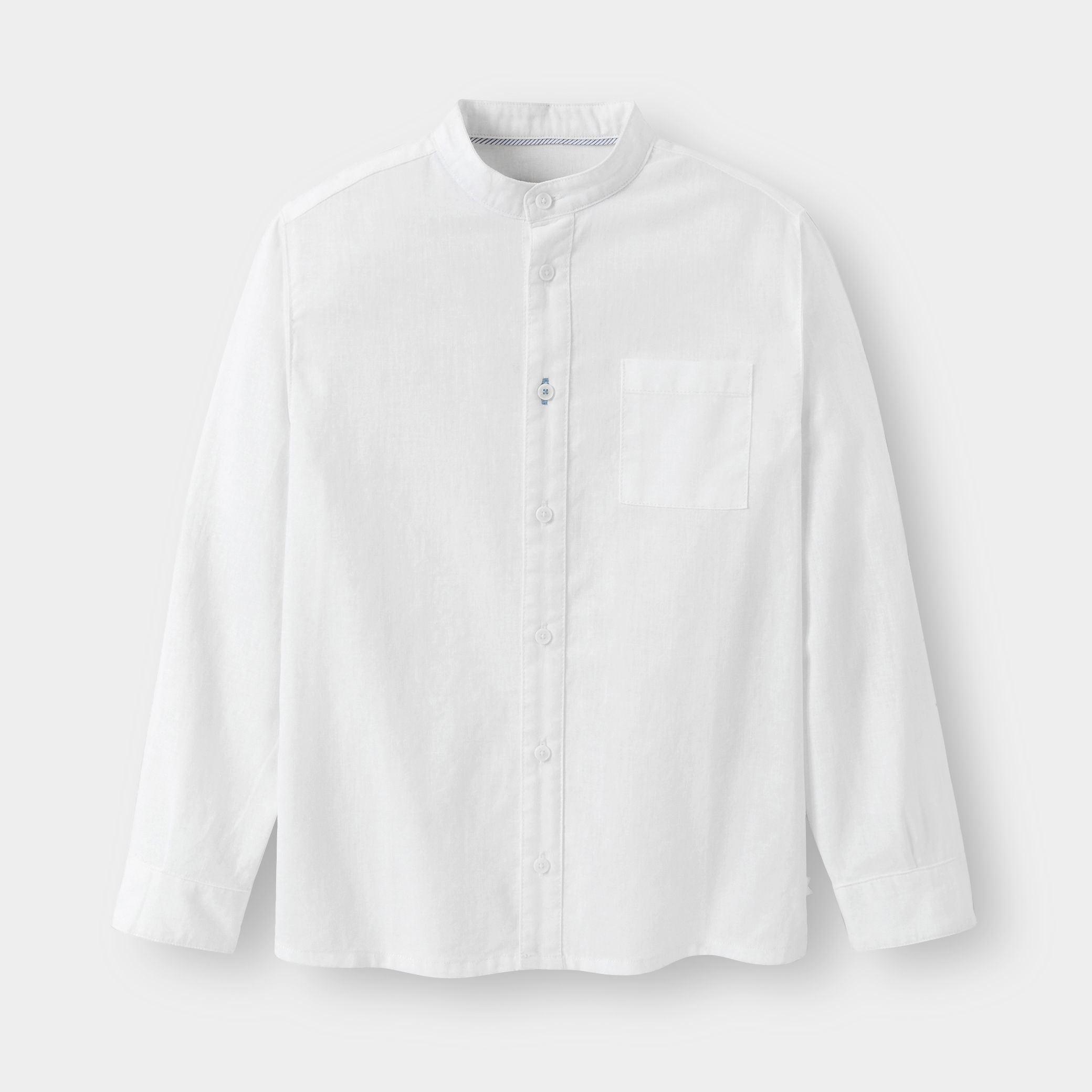 Áo sơ mi vải cotton và linen cho bé trai