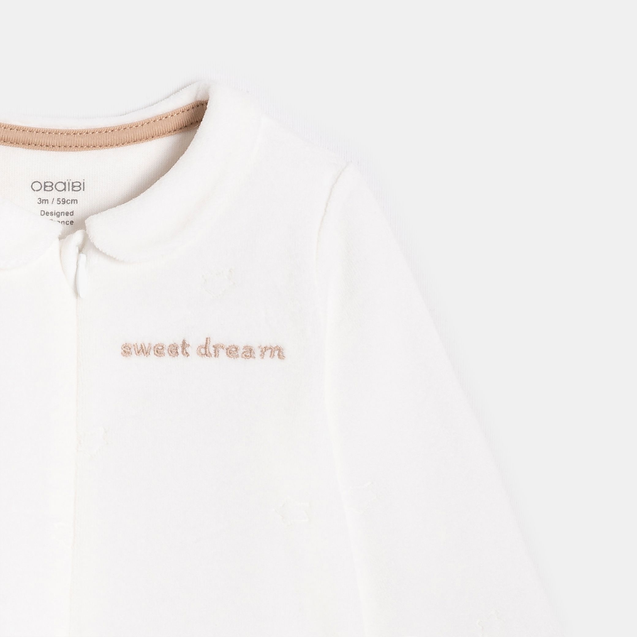 Đồ ngủ liền thân bằng nhung cho bé unisex