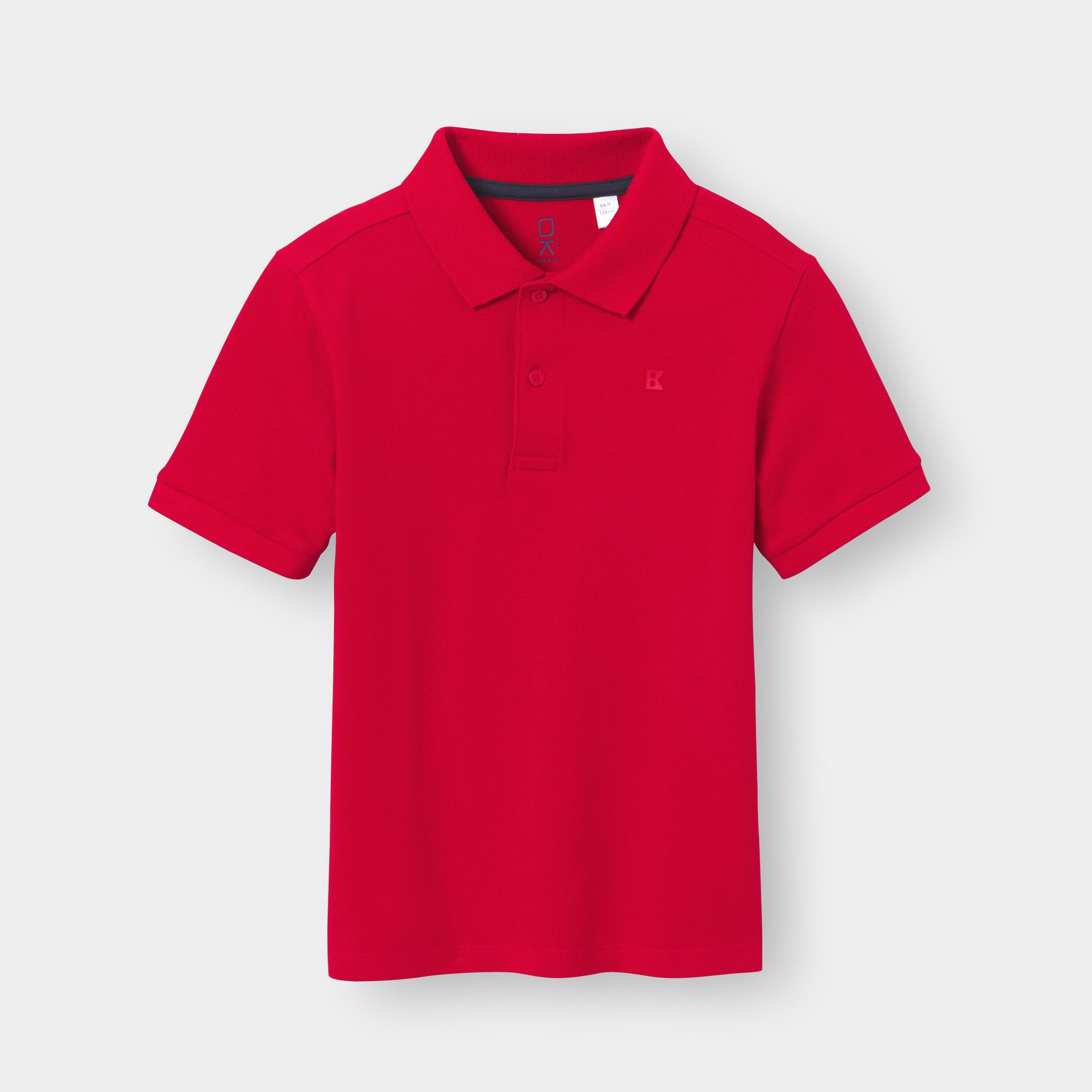 Áo polo vải cotton piqué