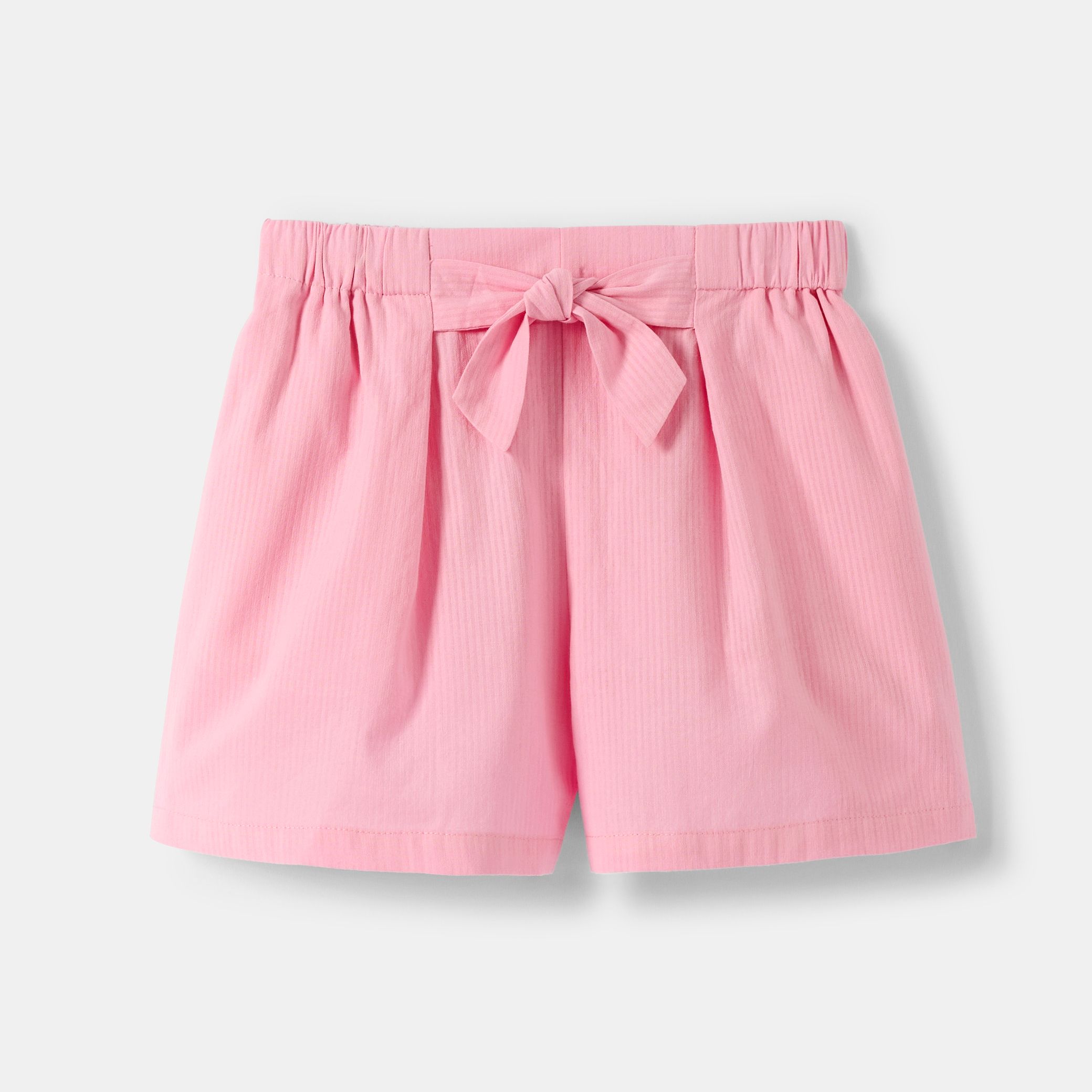 Quần short nơ màu cho bé gái