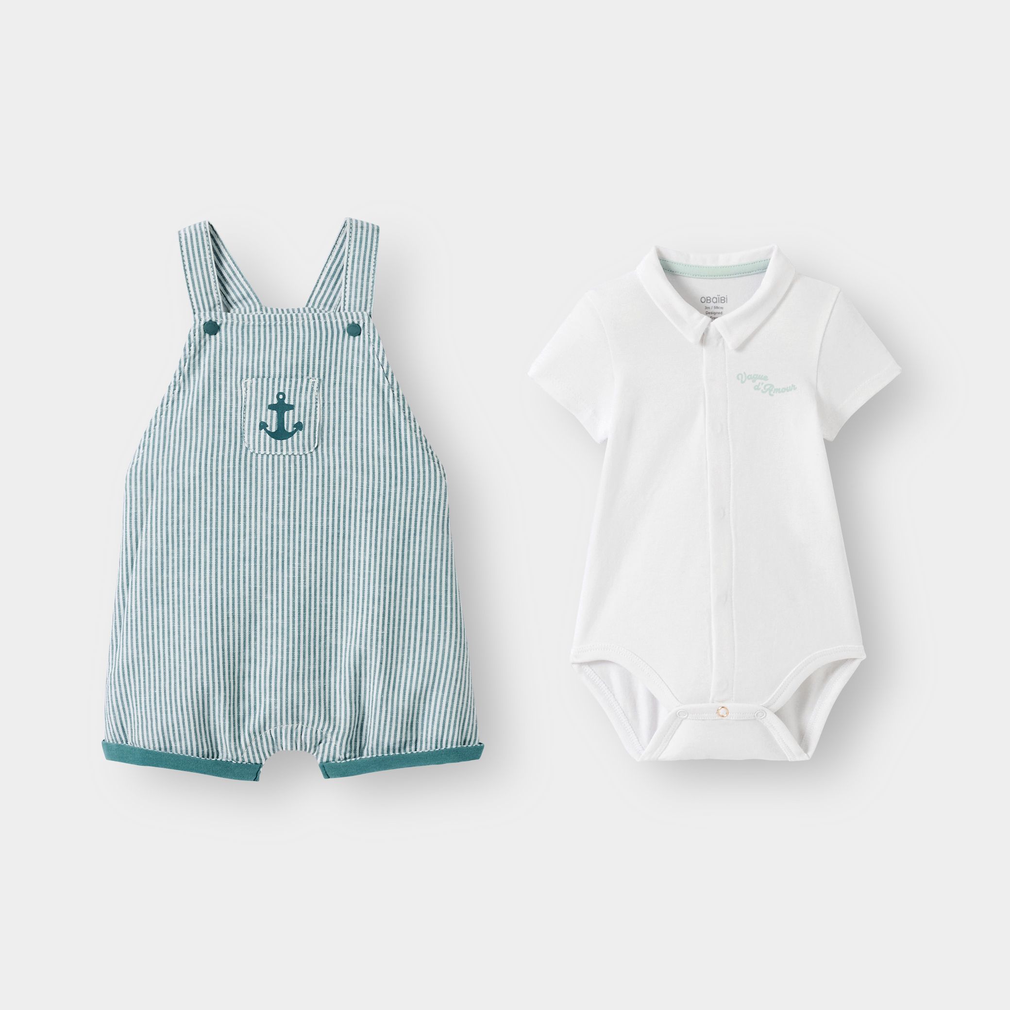 Bộ quần yếm và bodysuit dành cho bé