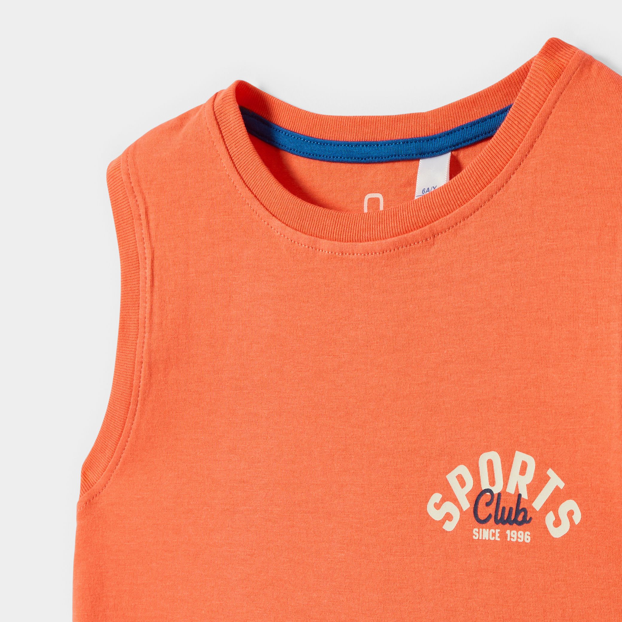 Áo tank top họa tiết cho bé trai