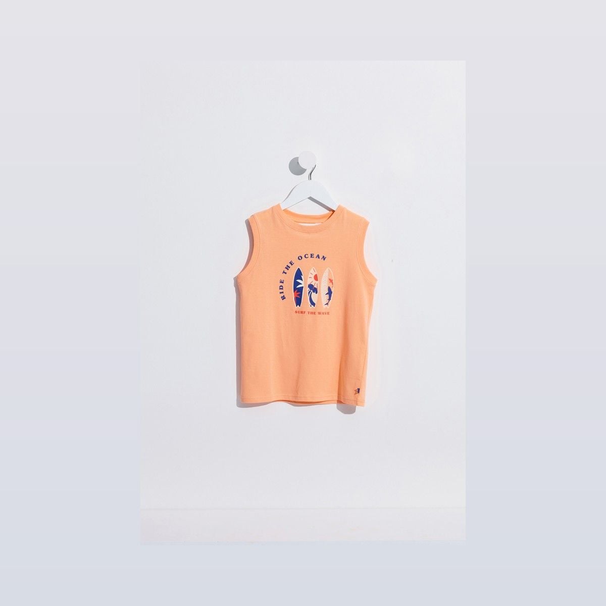 Áo tank top in họa tiết ván lướt sóng cho bé trai