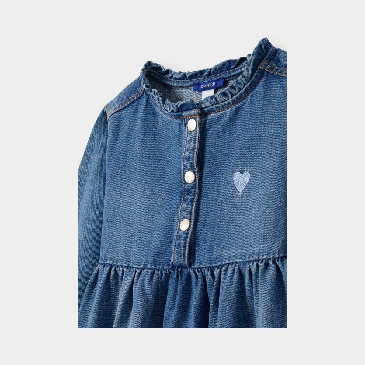 Váy denim cho bé gái