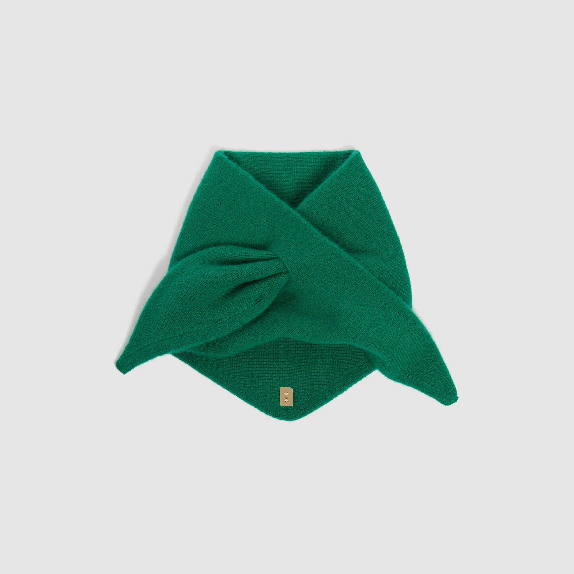 Khăn bandana len và cashmere buộc dây