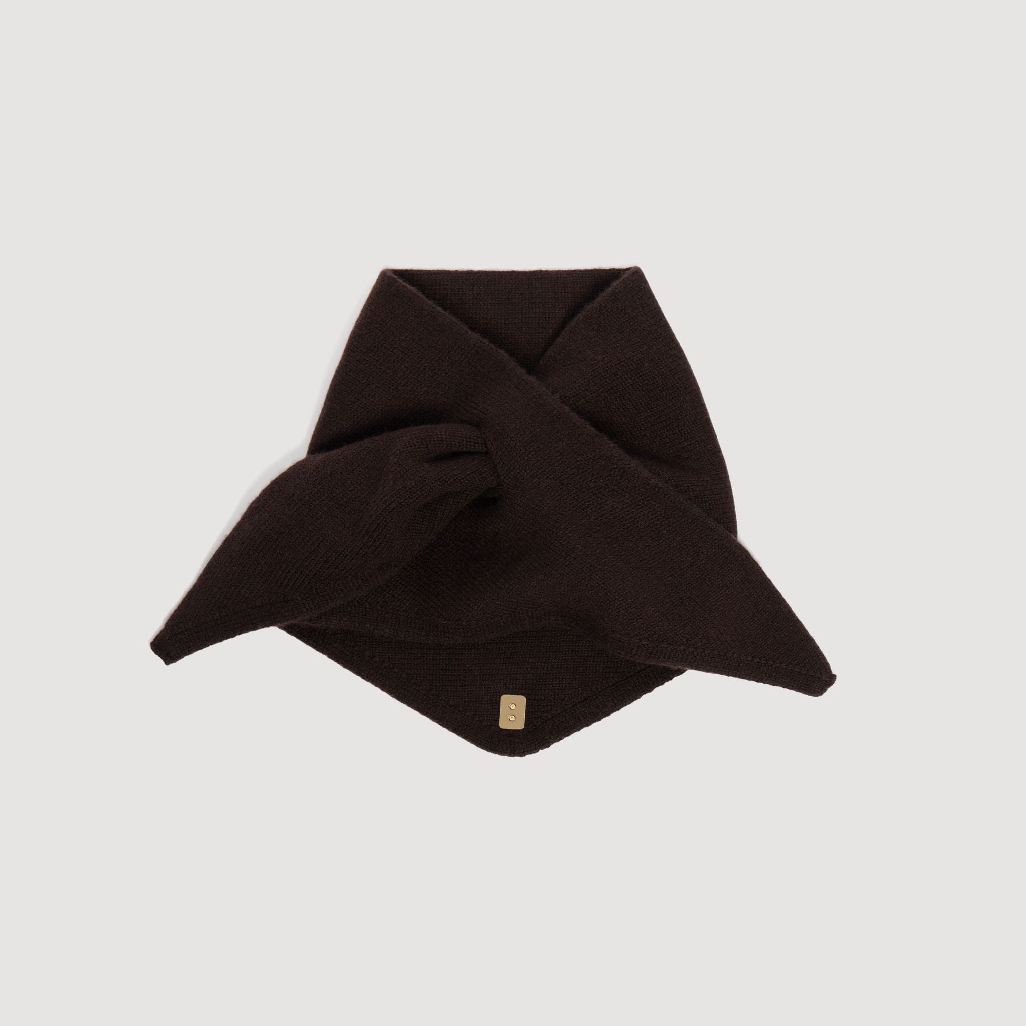 Khăn bandana len và cashmere buộc dây