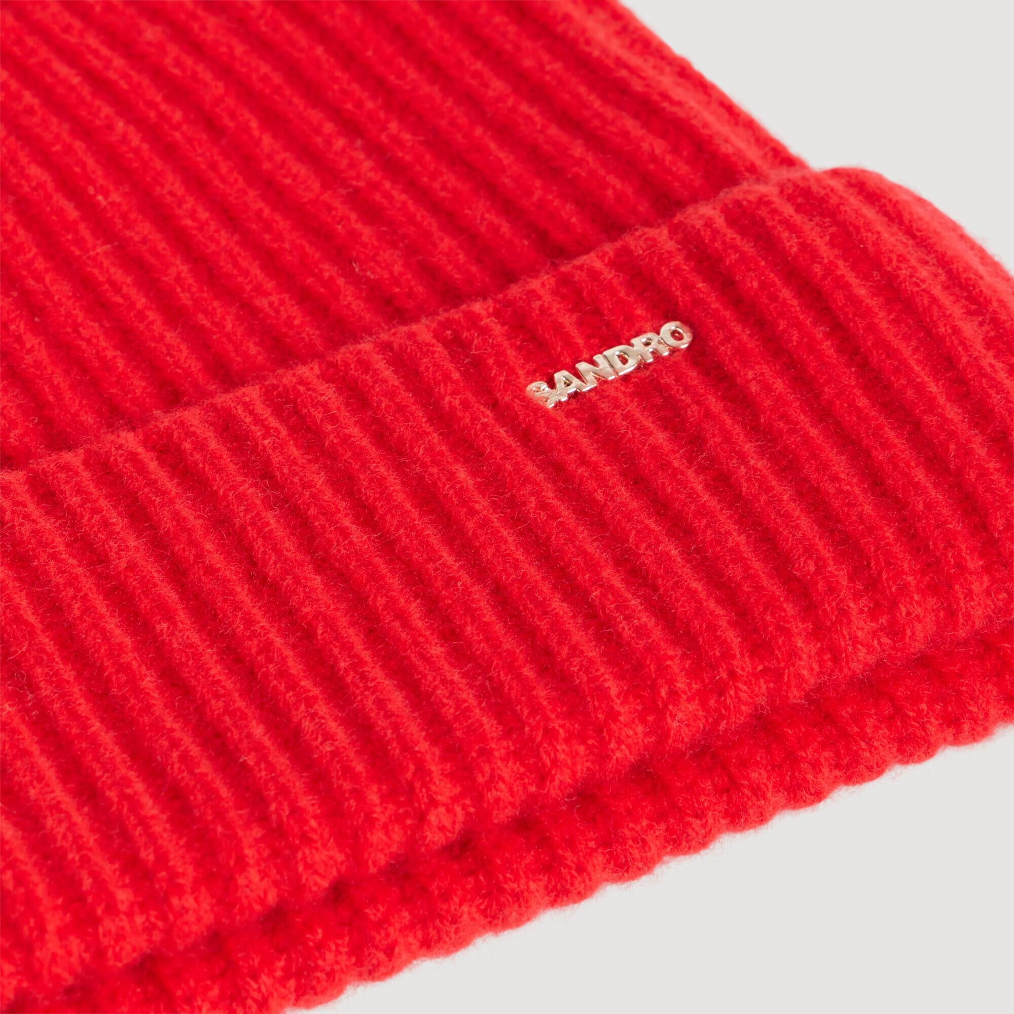 Mũ len cashmere Ju