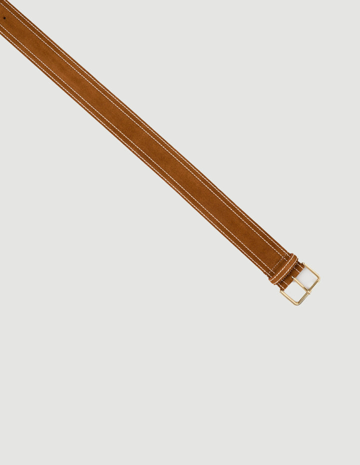 Sandro - Thắt lưng da bản rộng