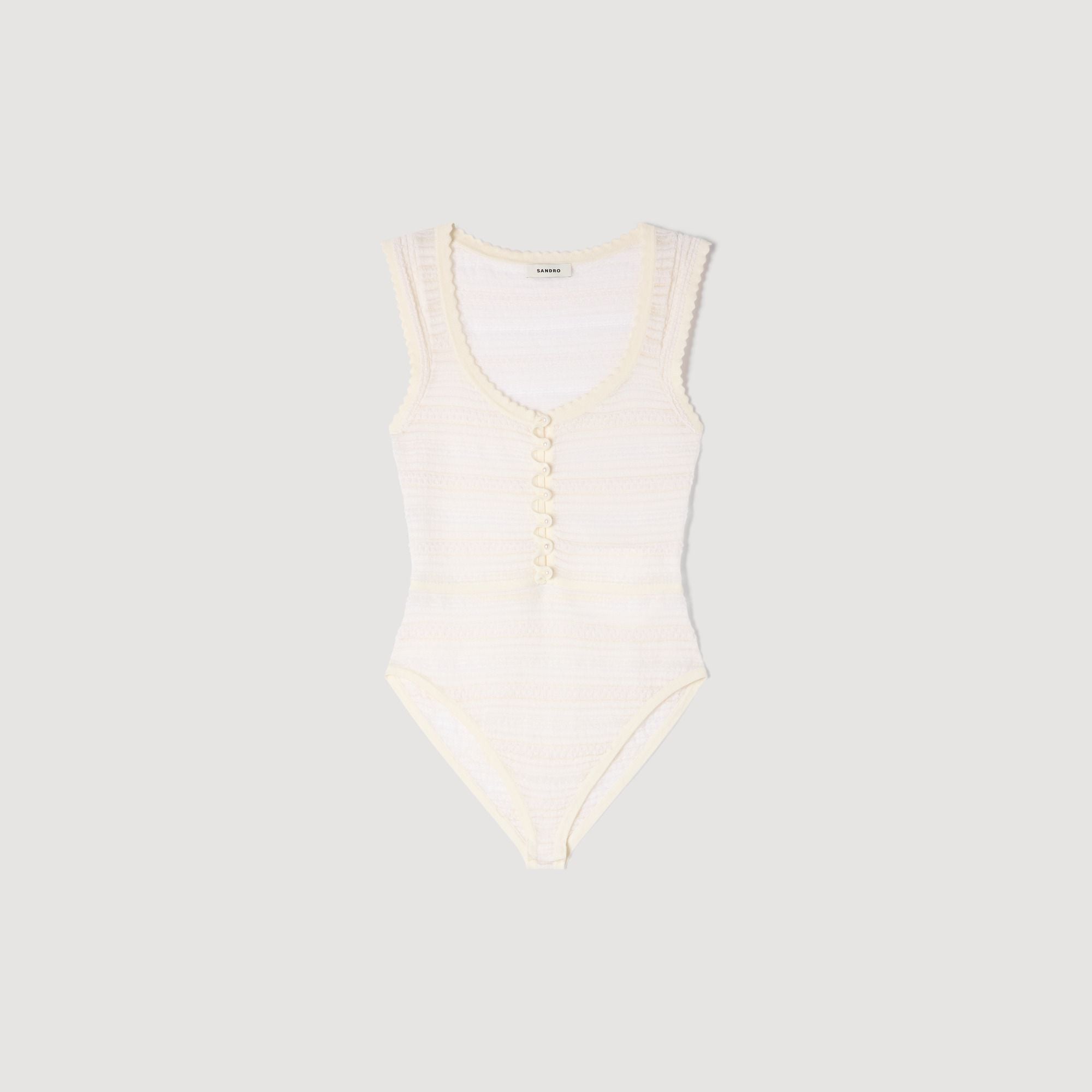 Bodysuit dệt kim Zandaya