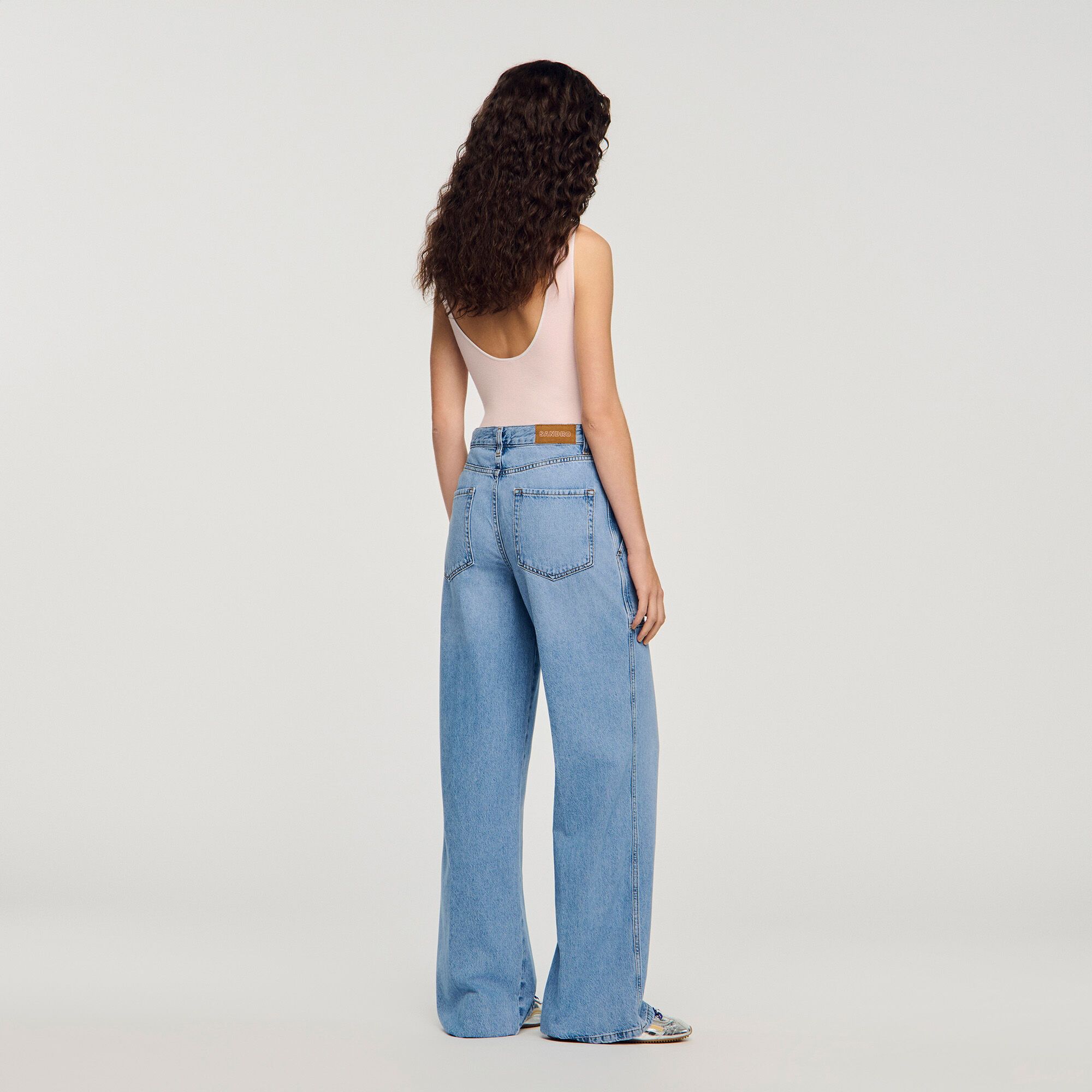 Sandro - Quần jeans ống đứng